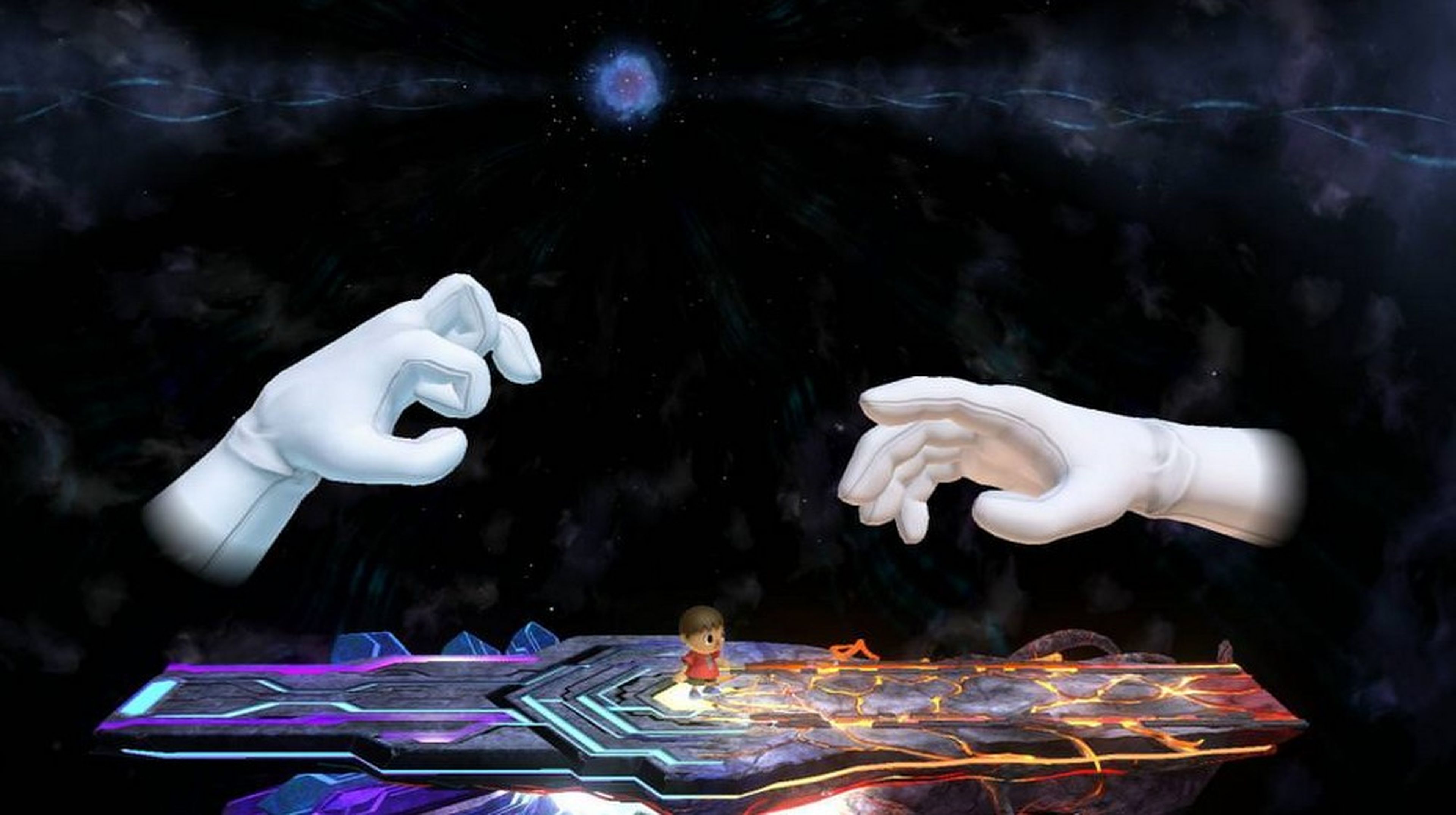 Master Hand Super Smash Bros
