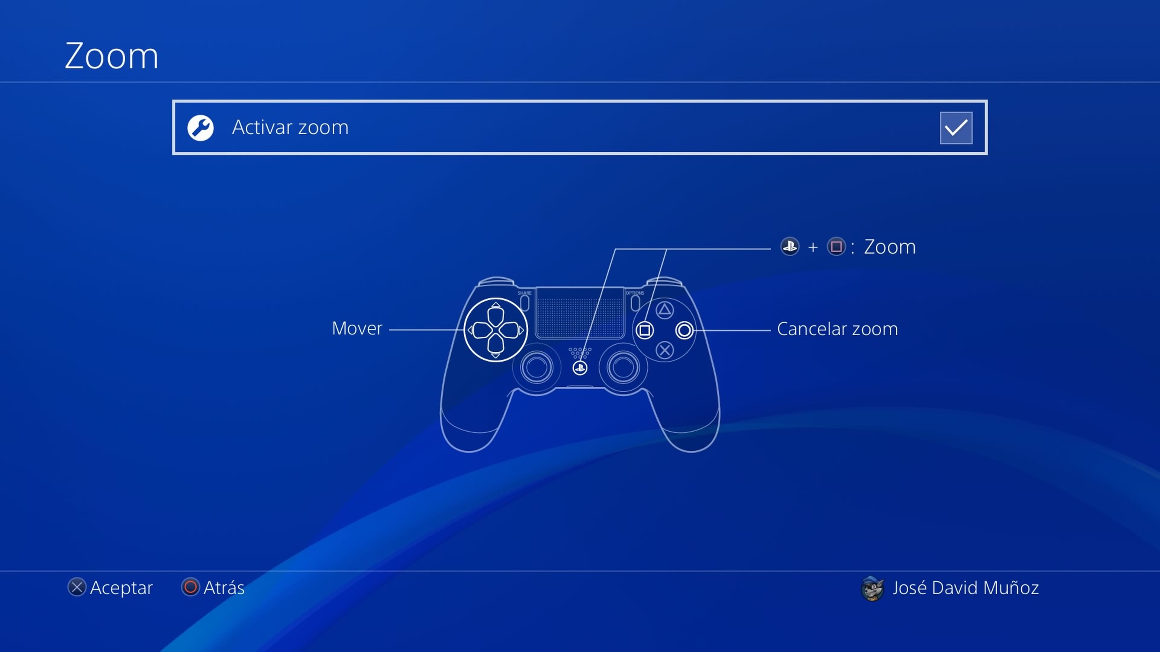 PS4 Zoom