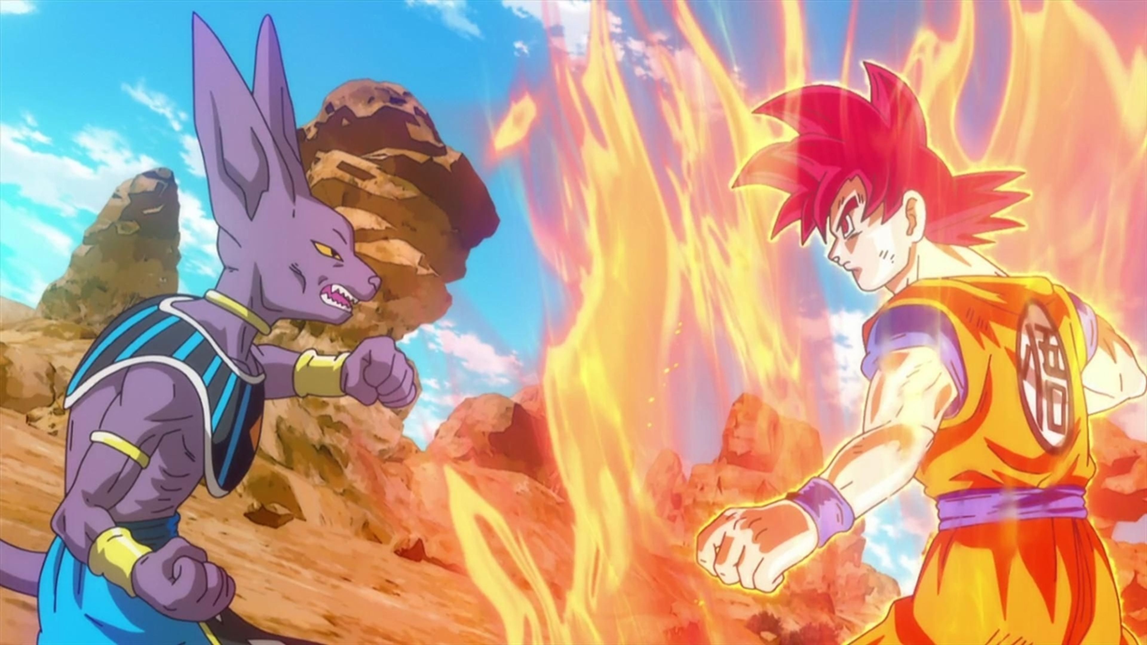 Dragon Ball Super - Beerus vs Goku