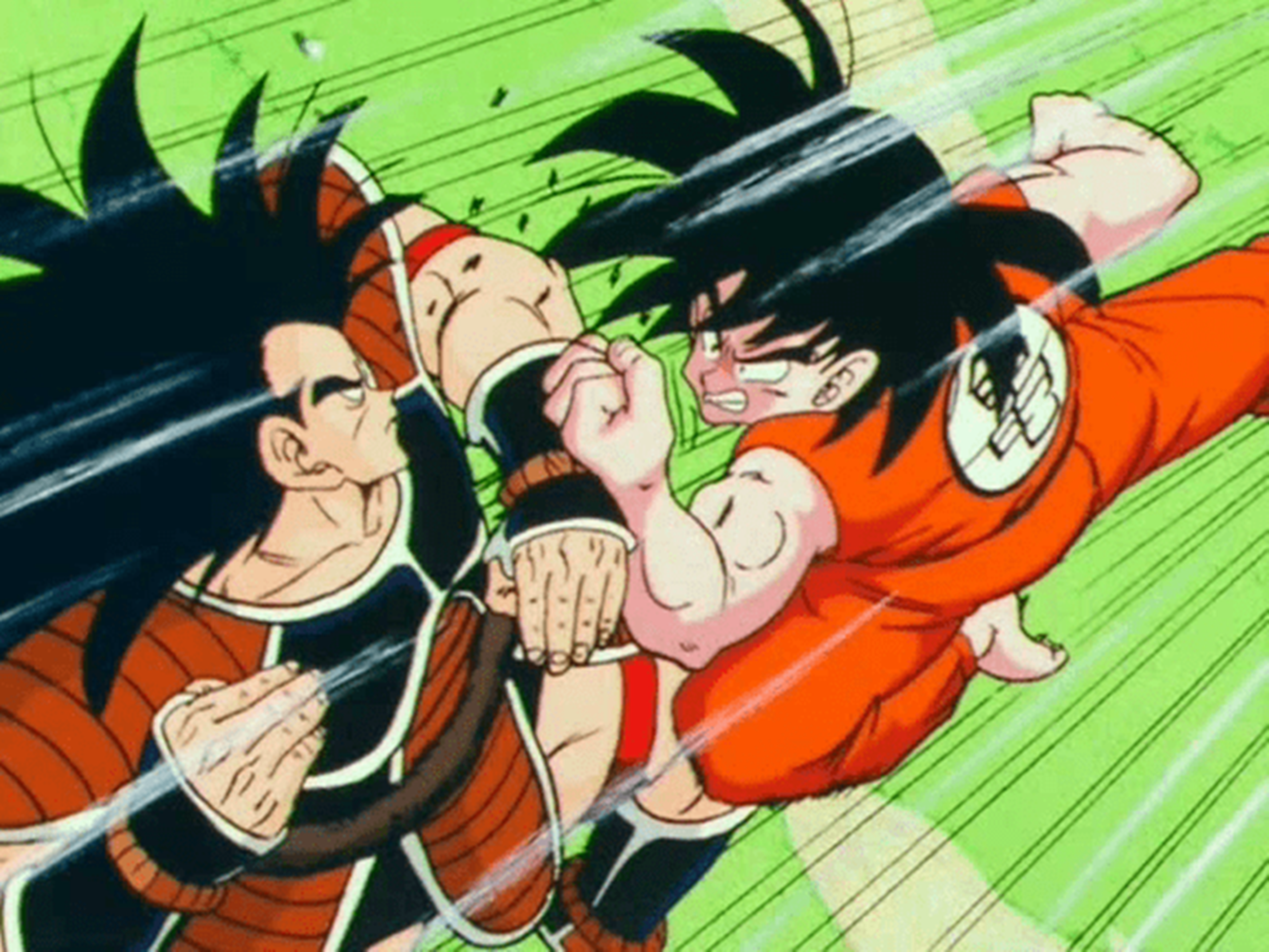 Dragon Ball Z - Raditz vs Goku