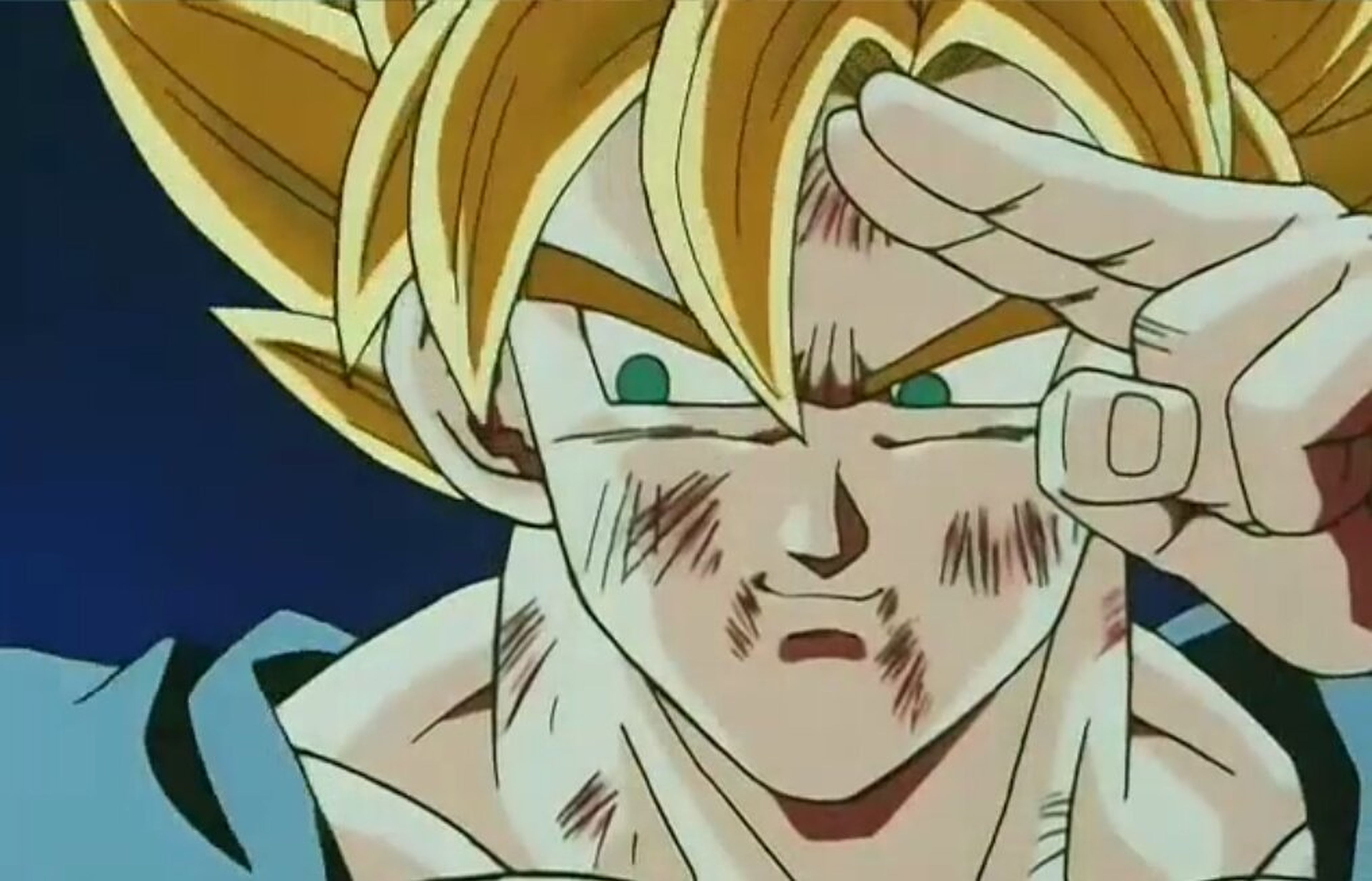 Dragon Ball Z - Son Goku se despide de Majin Bû