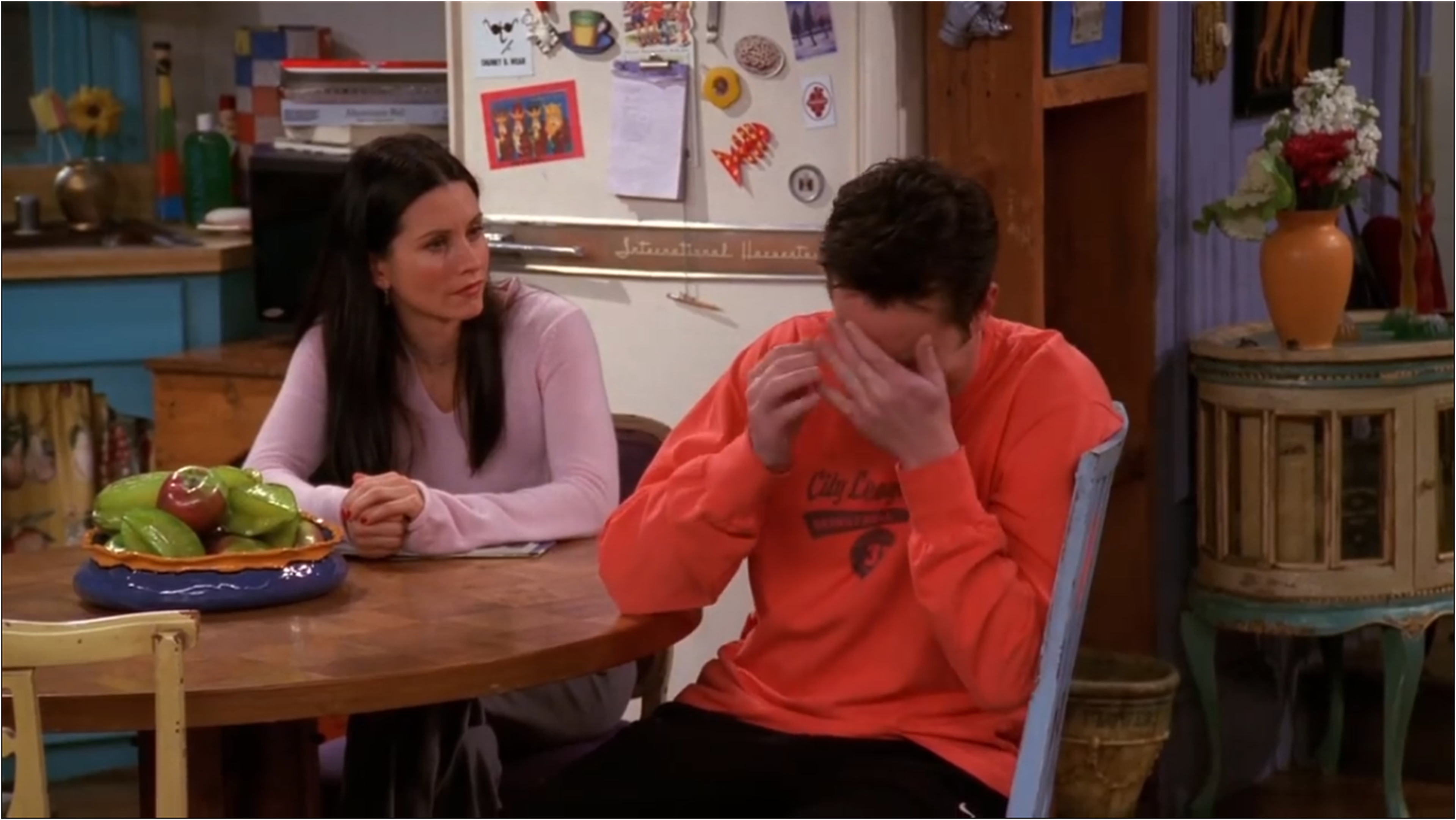 Friends - Chandler llora
