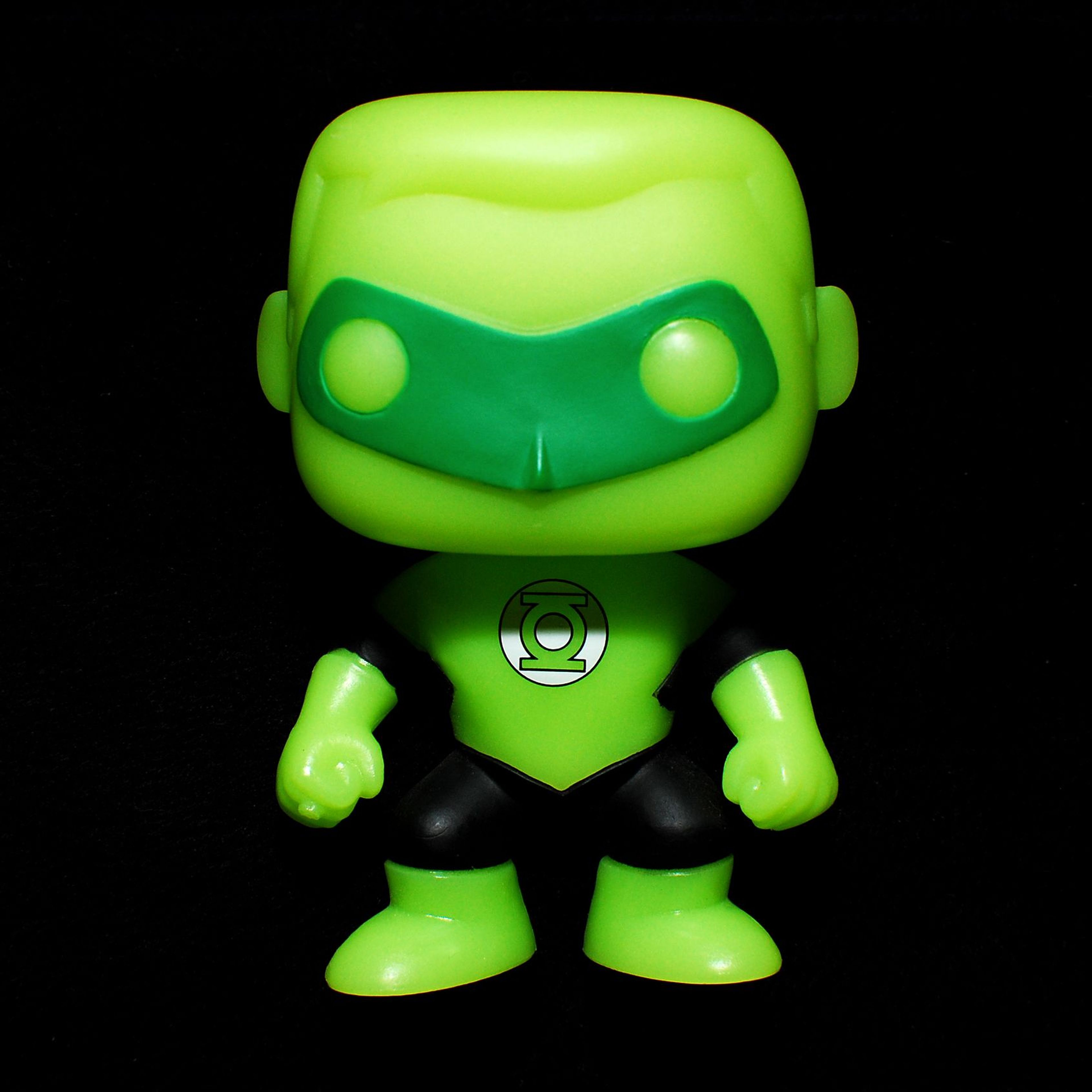 Green Lantern que brilla en la oscuridad