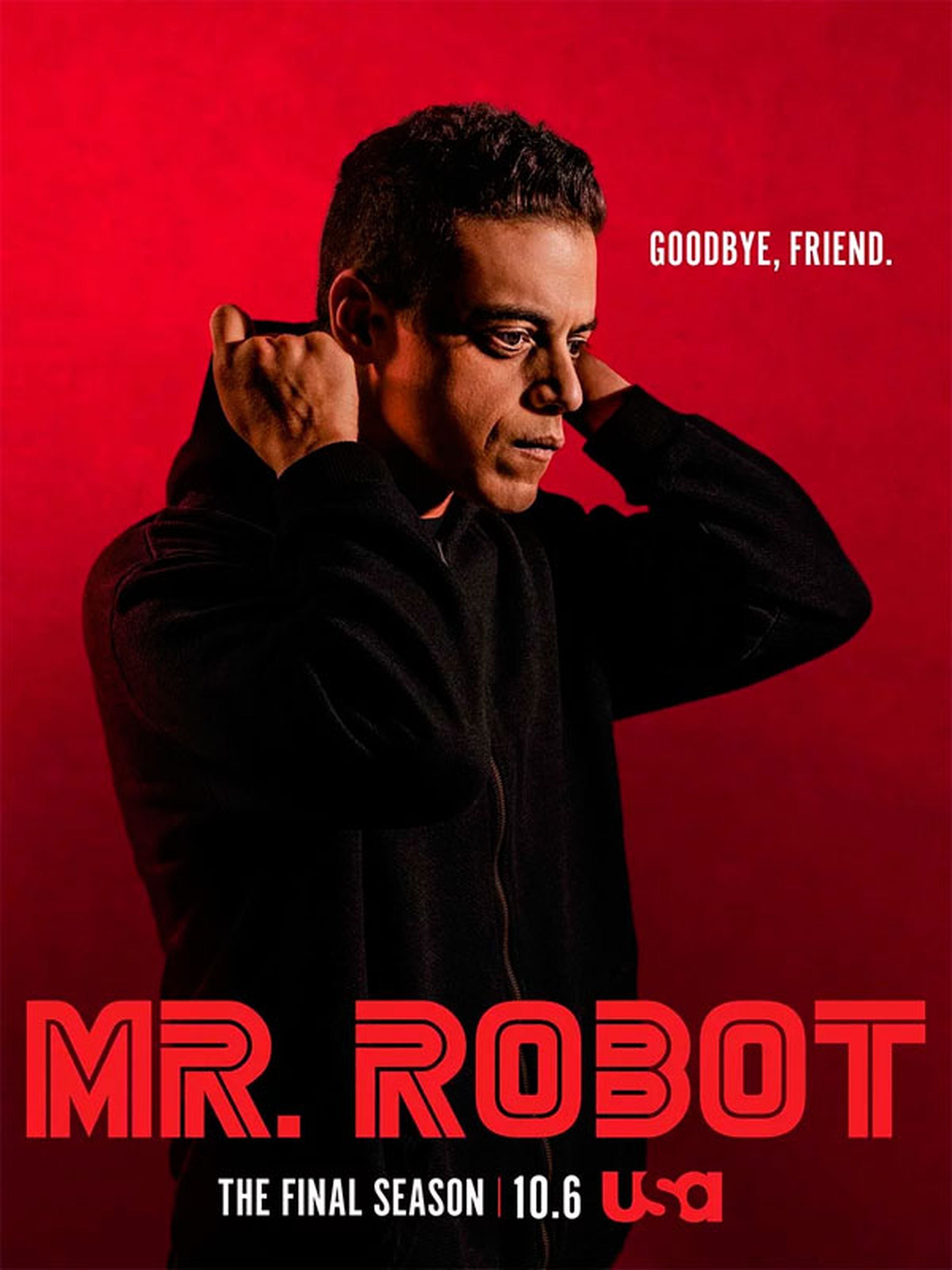 Mr Robot - Póster de la cuarta y última temporada de la serie