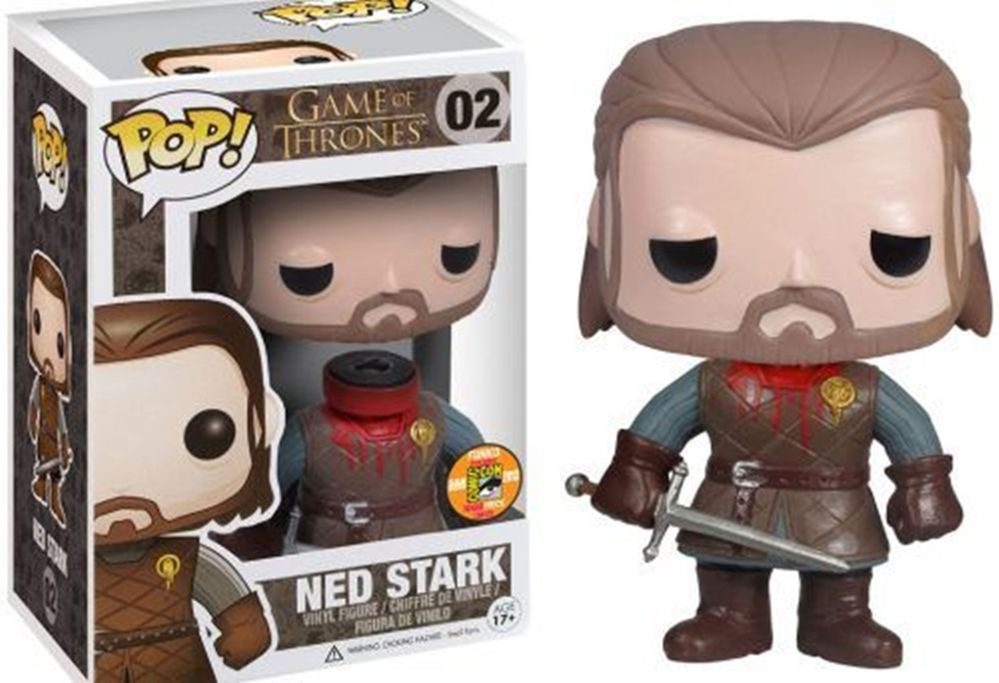 Ned Stark sin cabeza Funko Pop