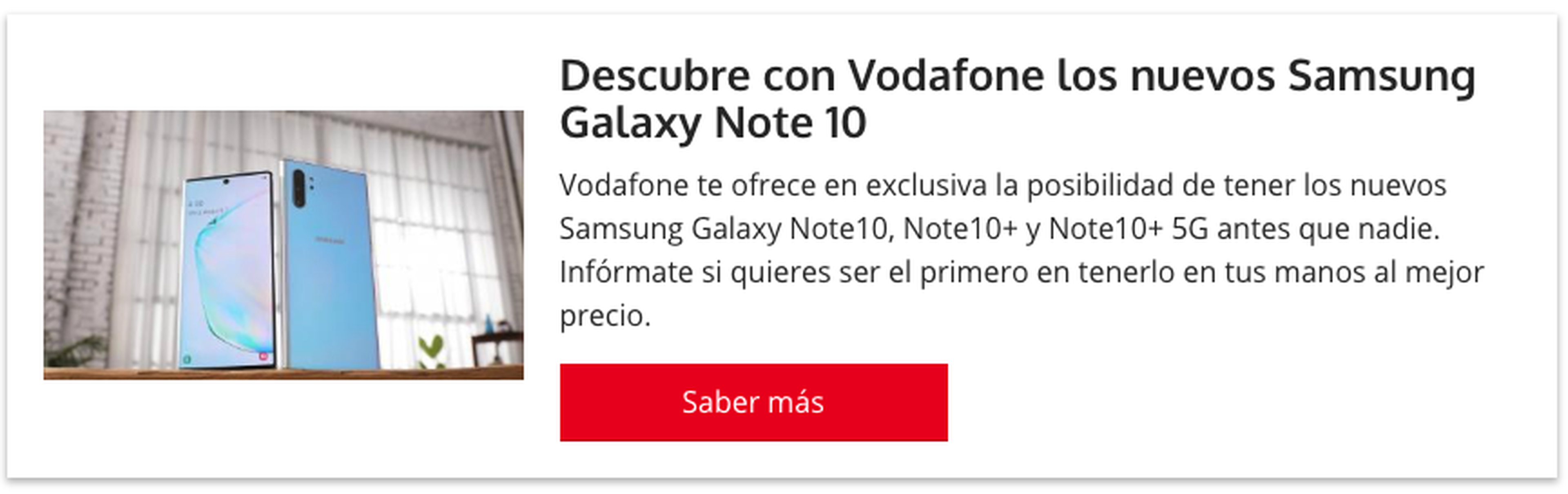 Samsung Galaxy Note 10 reserva
