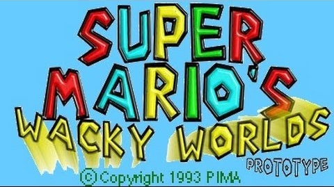 Super mario sale 64 wacky worlds