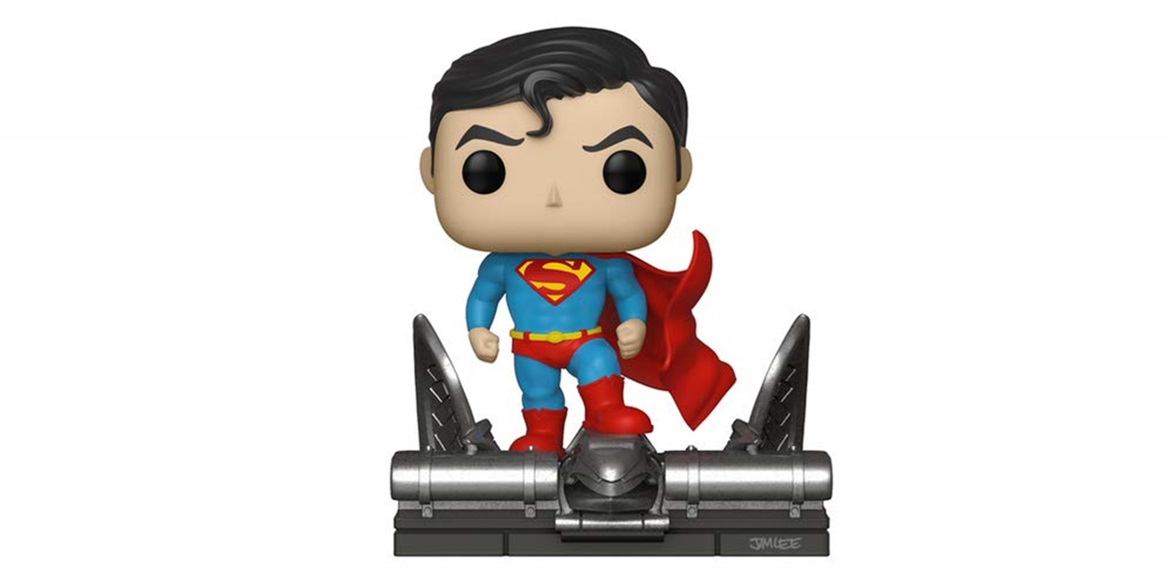 Compra aquí la figura Funko Pop de Superman sobre una gárgola
