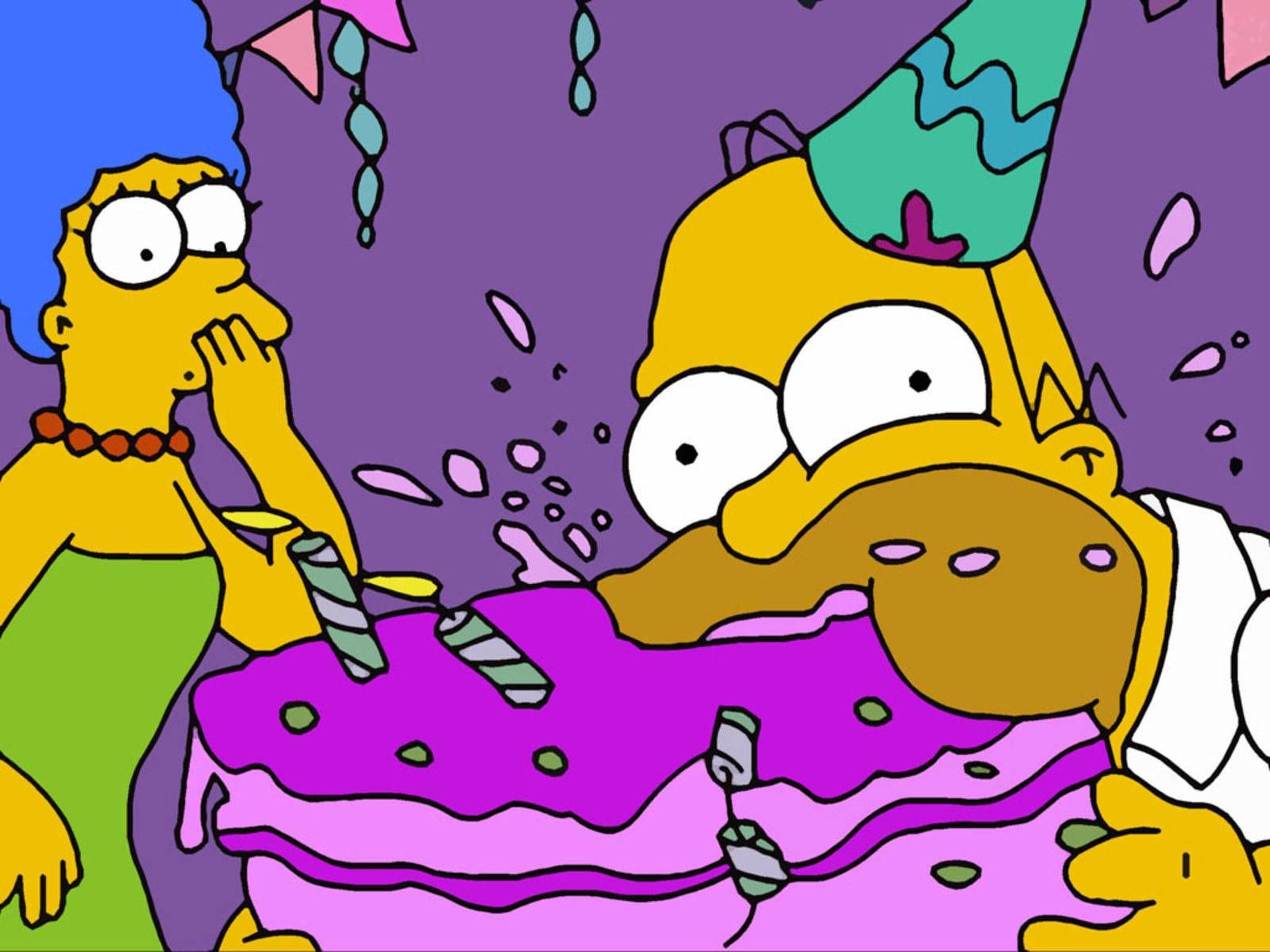Cumpleaños - Los Simpson