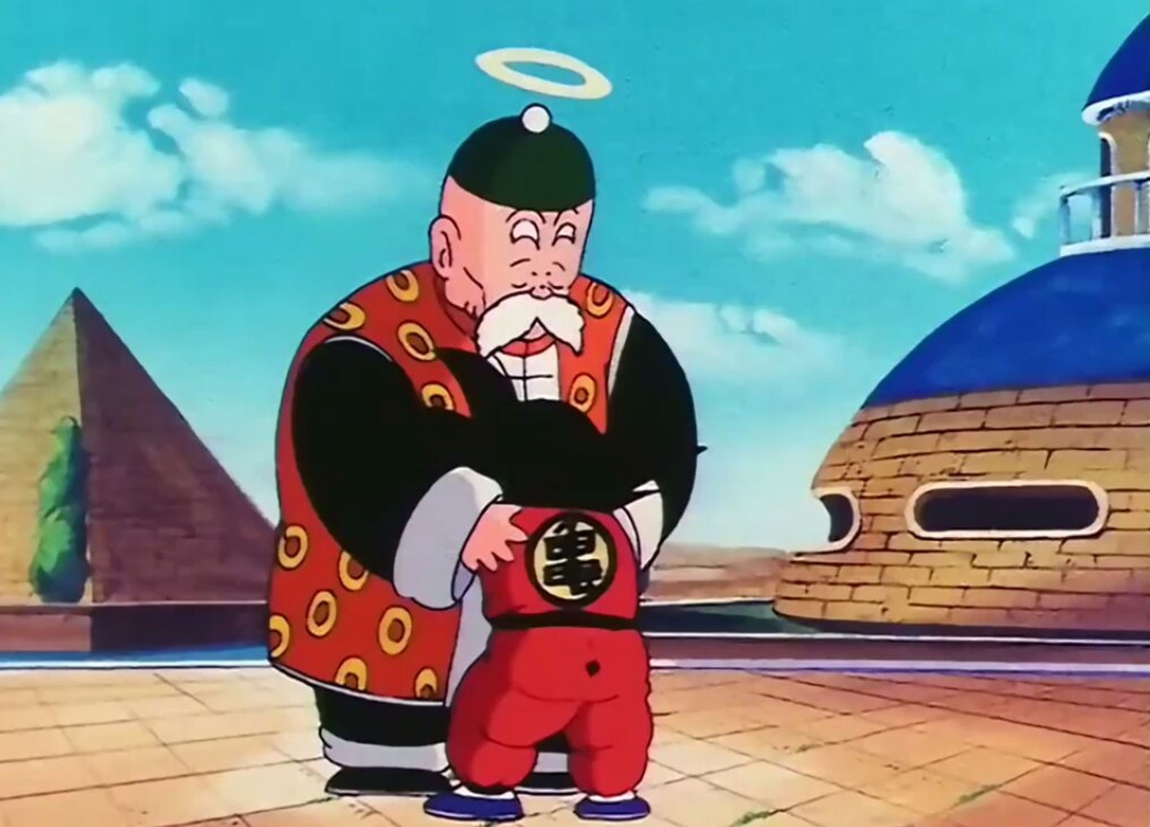 Dragon Ball - Reencuentro de Goku con su abuelo