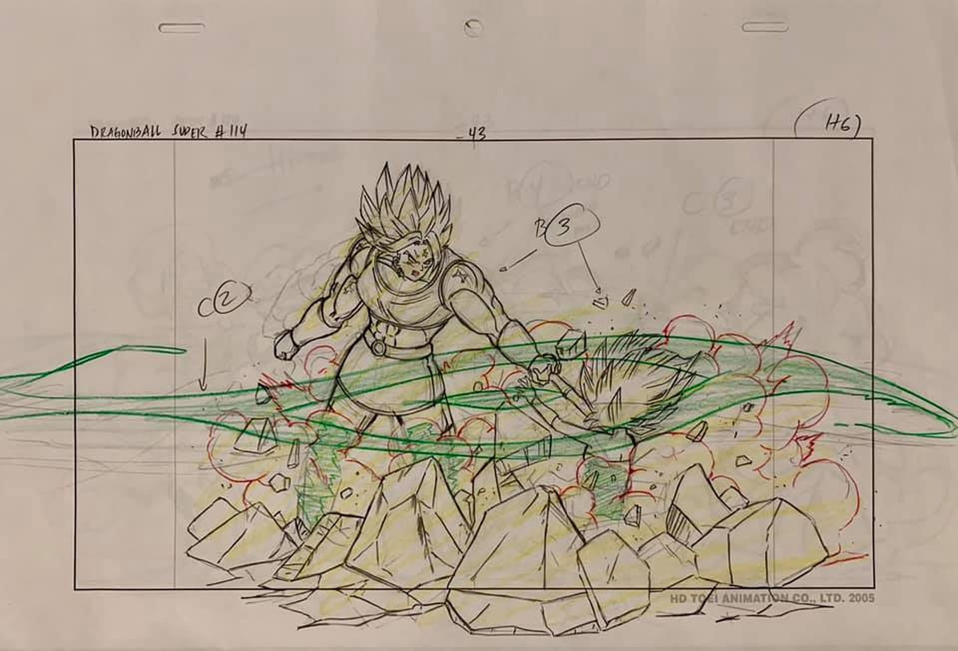 Dragon Ball Super correcciones de la animación