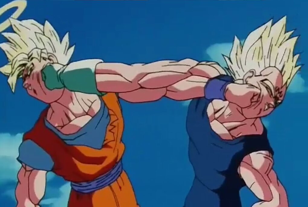 Dolmatovia está de vuelta. Todo lo que necesitas saber - Página 10 Dragon-ball-z-goku-vs-majin-vegeta