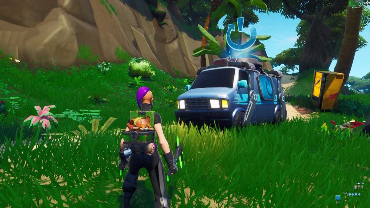 Fortnite: Así funcionan las furgonetas y tarjetas de reinicio