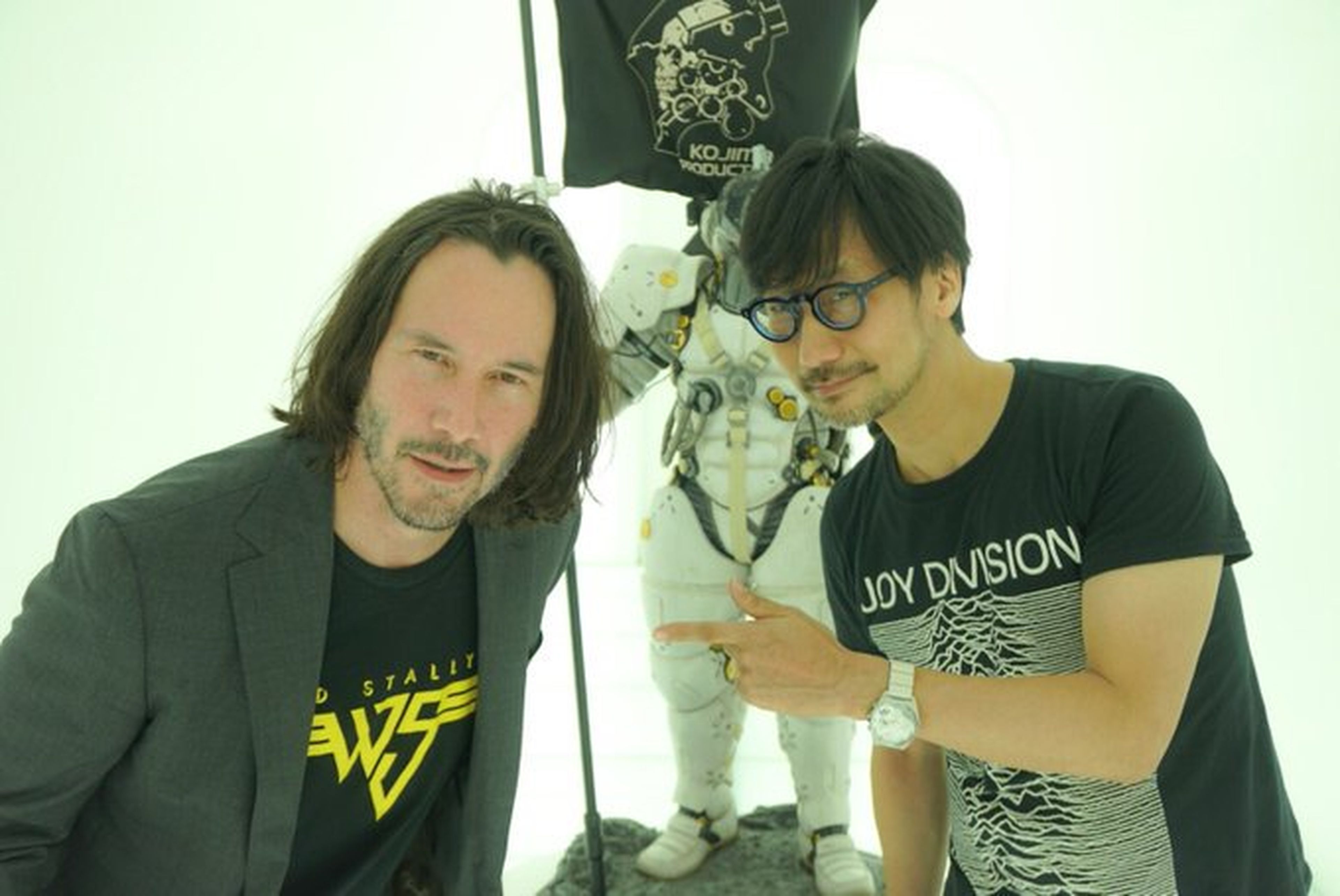 Hideo Kojima y Keanu Reeves