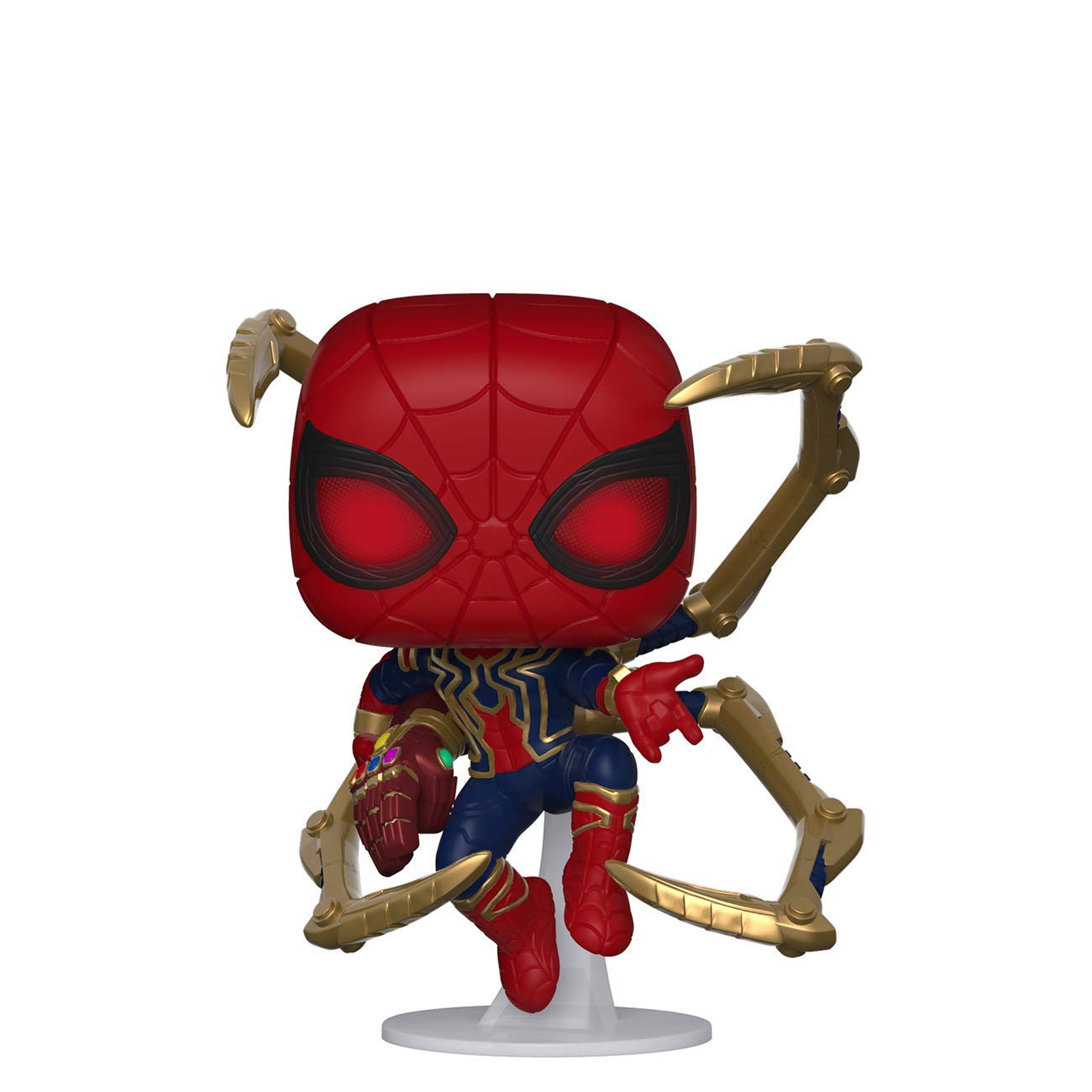 Iron Spider-Man con el Guantelete del Infinito