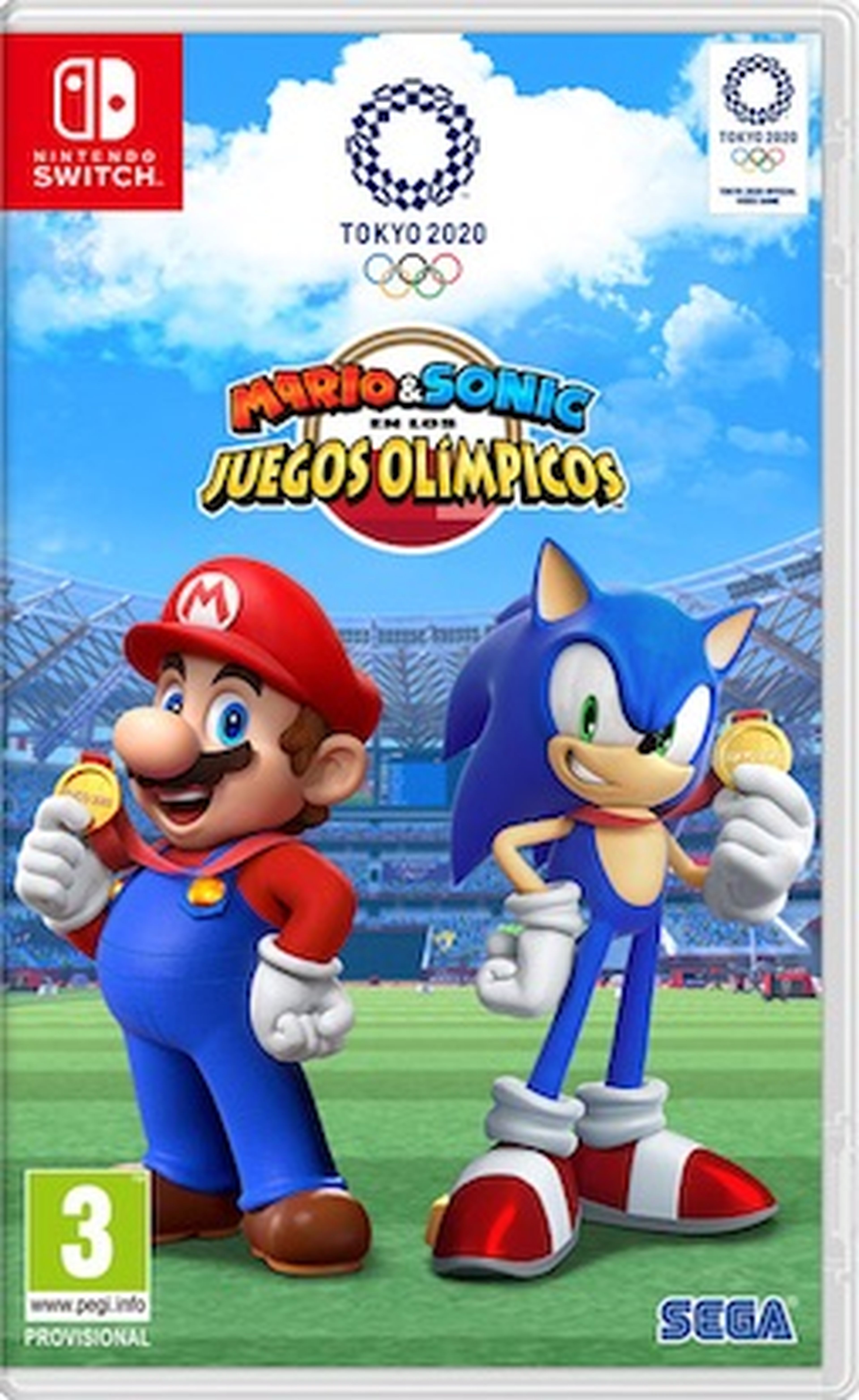 Mario & Sonic en los juegps olímpicos Tokyo 2020 Ficha