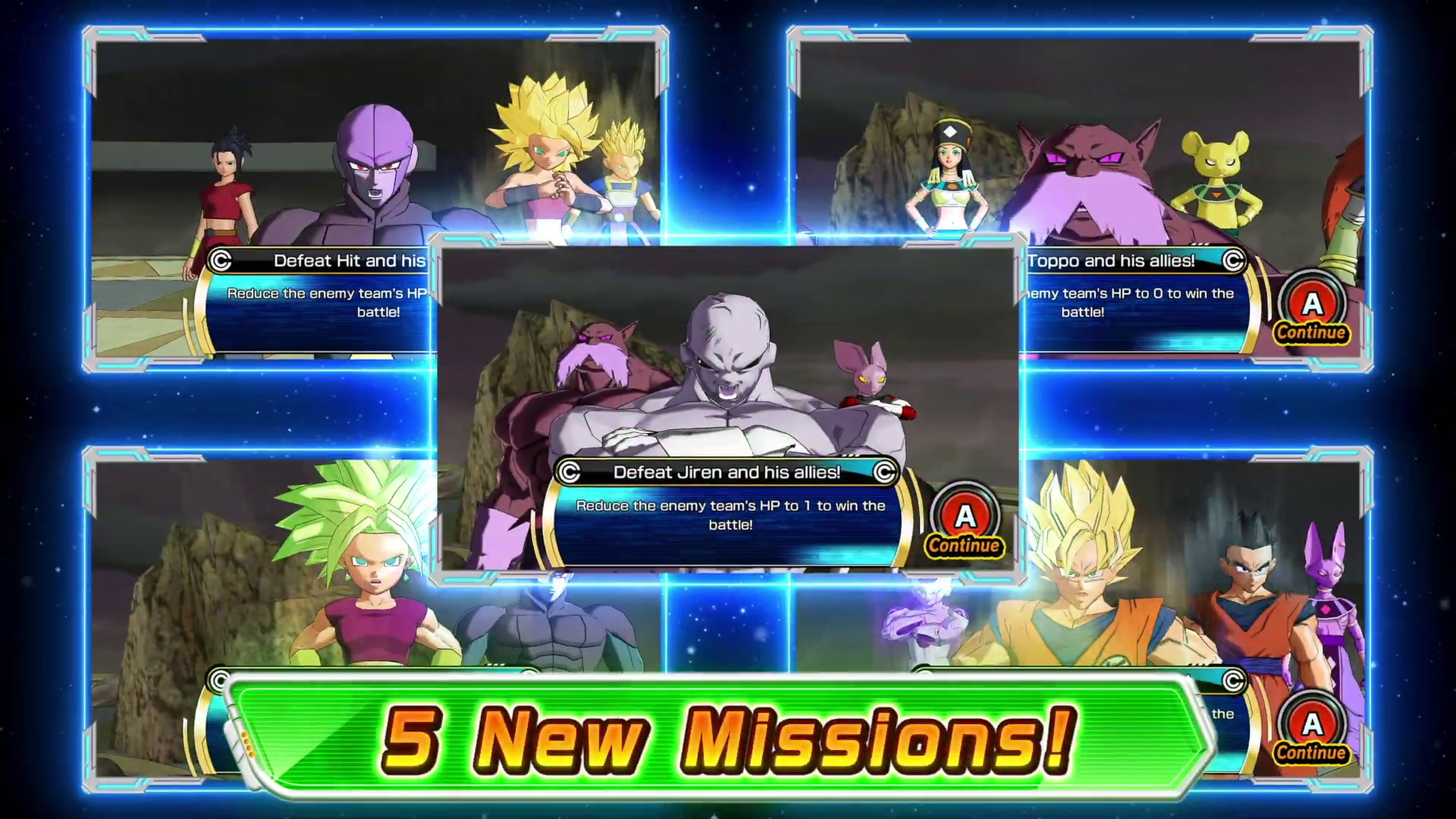 Super Dragon Ball Heroes World Mission - Tráiler del DLC 3 del Torneo del Poder