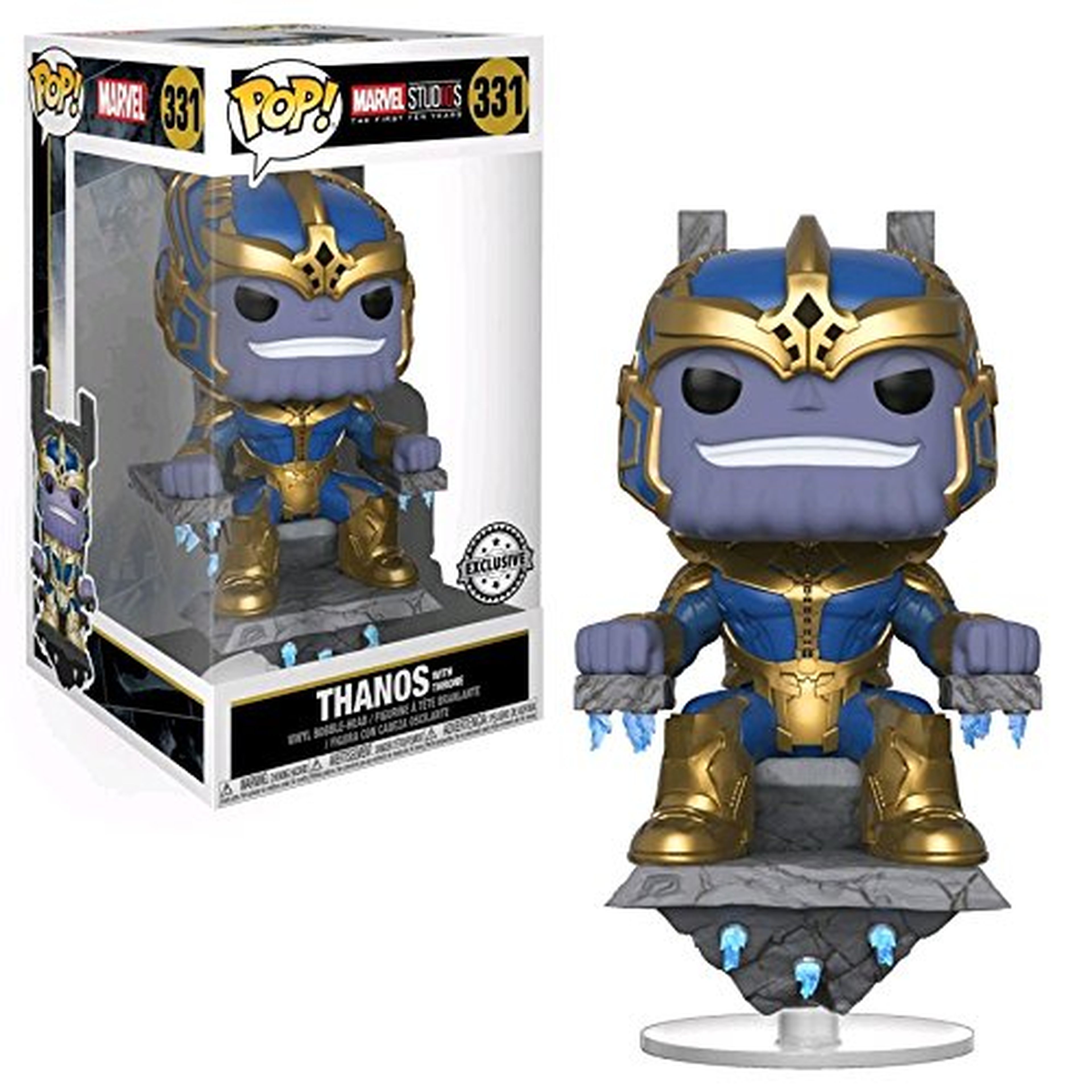 Thanos en trono