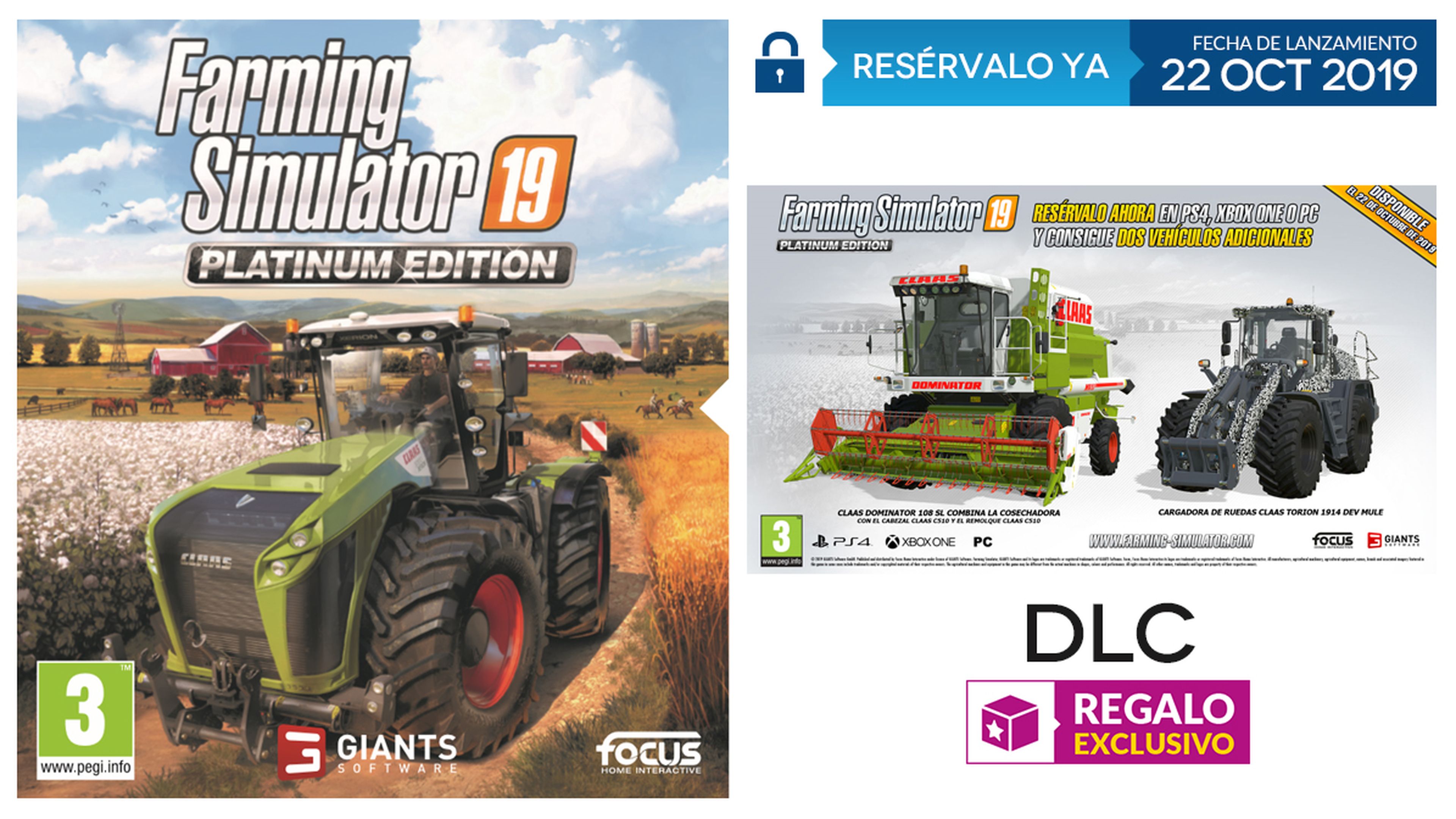 Farming Simulator 19 Platinum Edition GAME