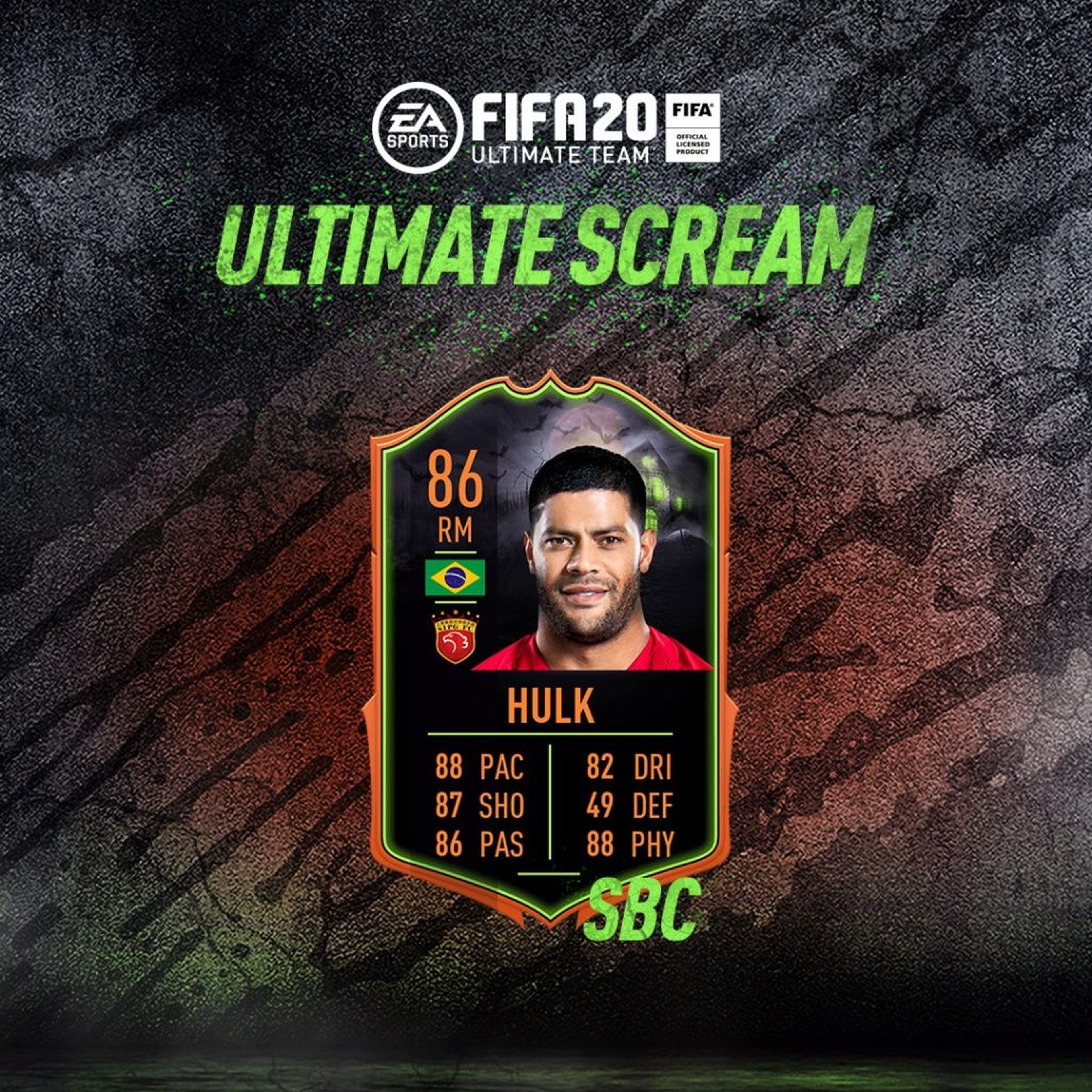 FIFA 20 Scream Hulk