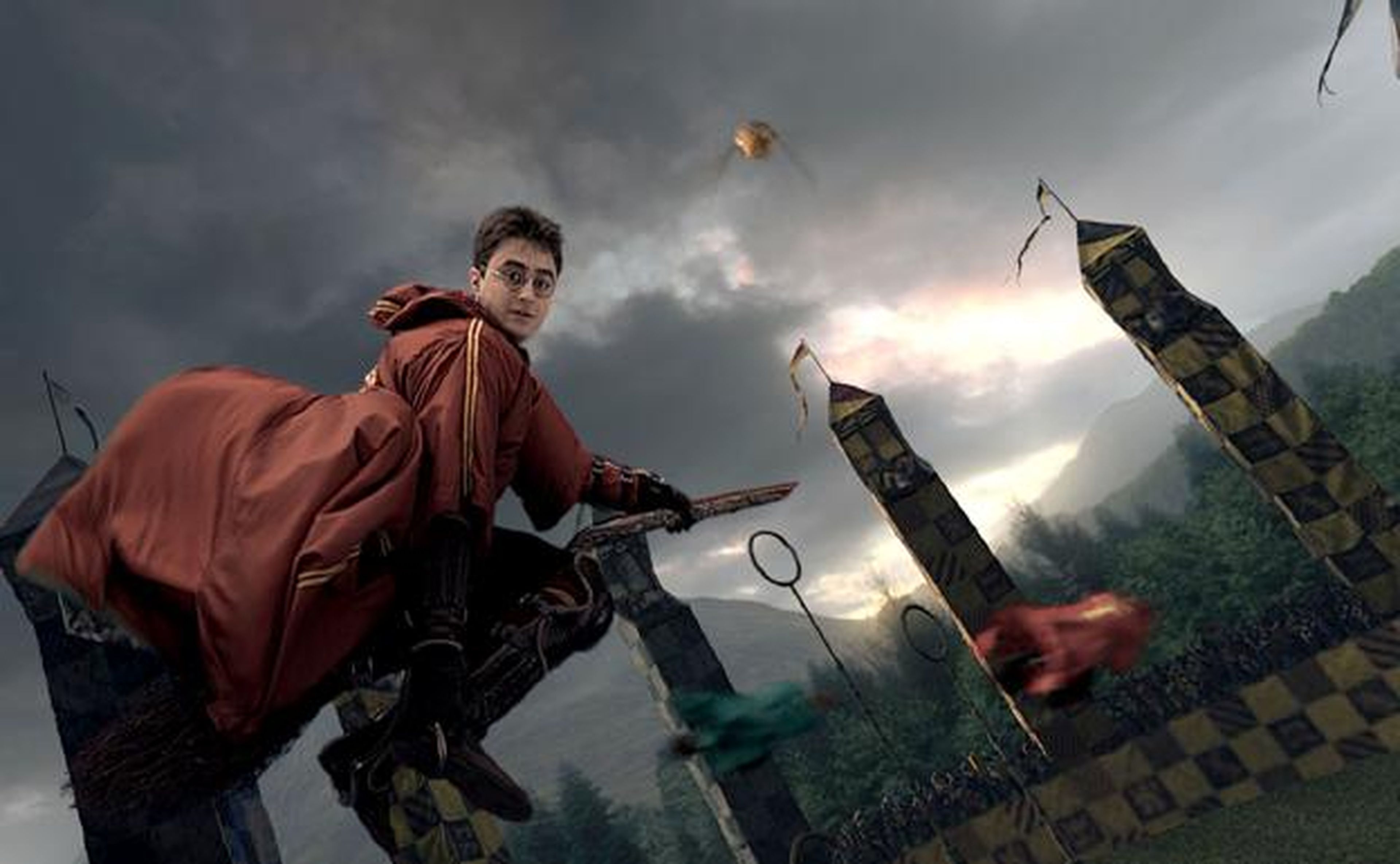 Harry Potter partido Quidditch