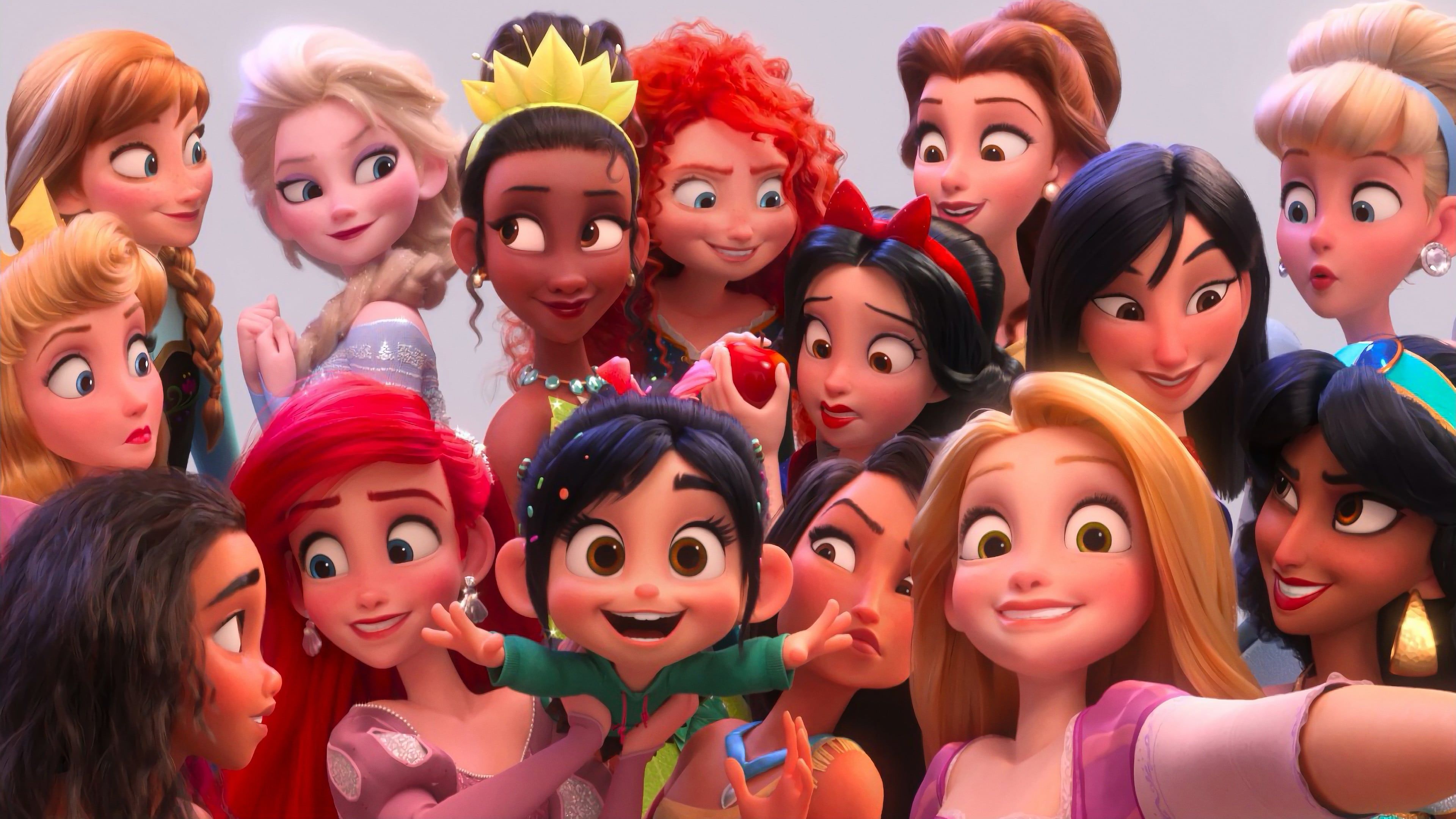 Las princesas Disney en Ralph rompe Internet