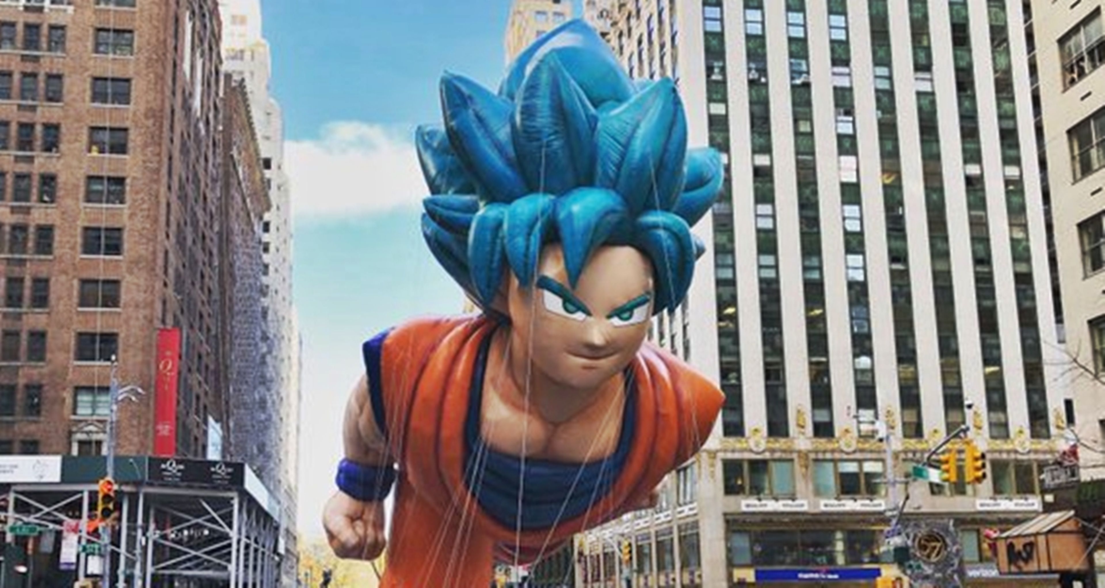 Dragon Ball y un Goku gigante vuelven a pasearse por el desfile de Acción de Gracias