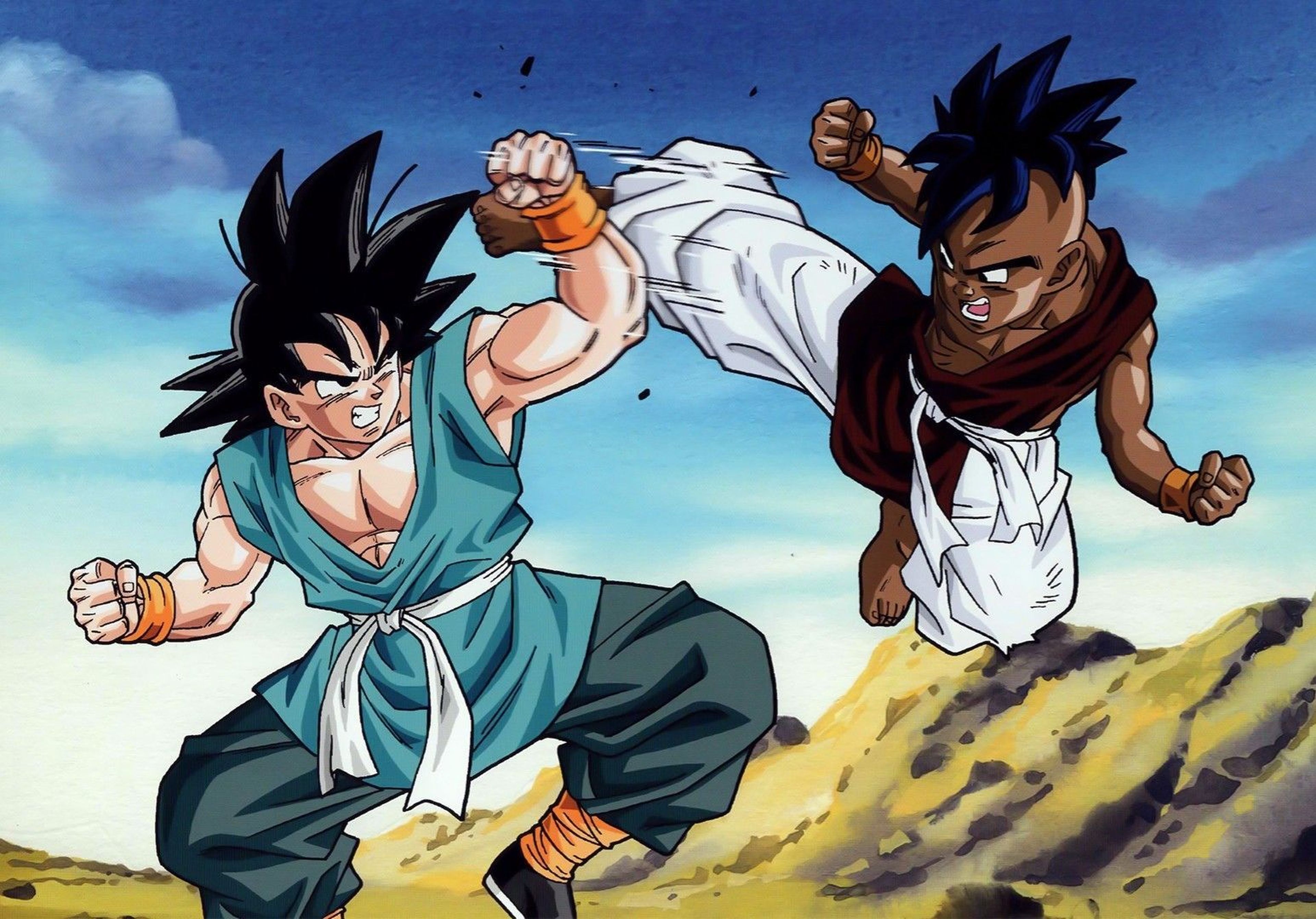 Dragon Ball Xenoverse - Goku maestro y Uub