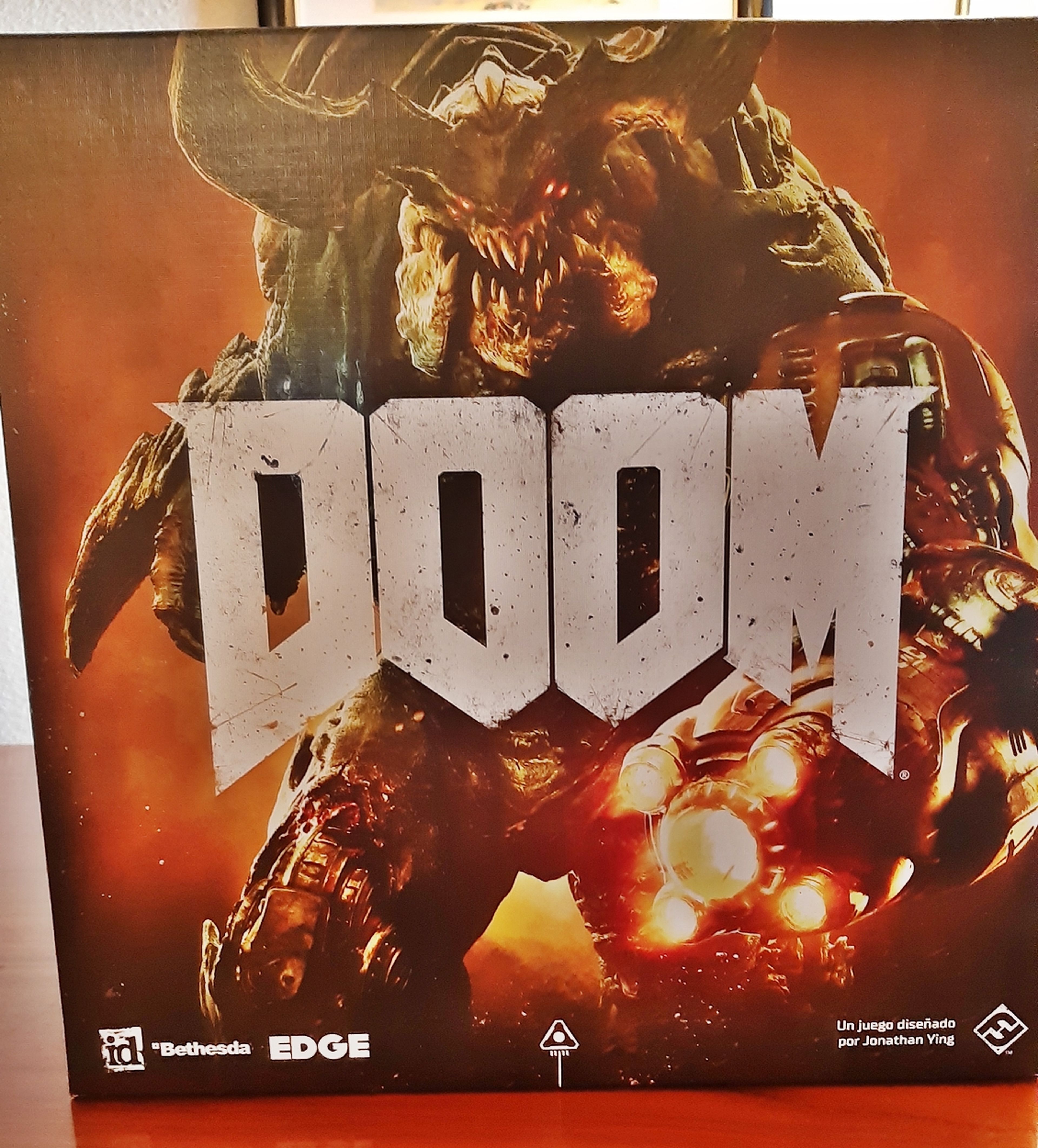 Así es el juego de tablero de Doom