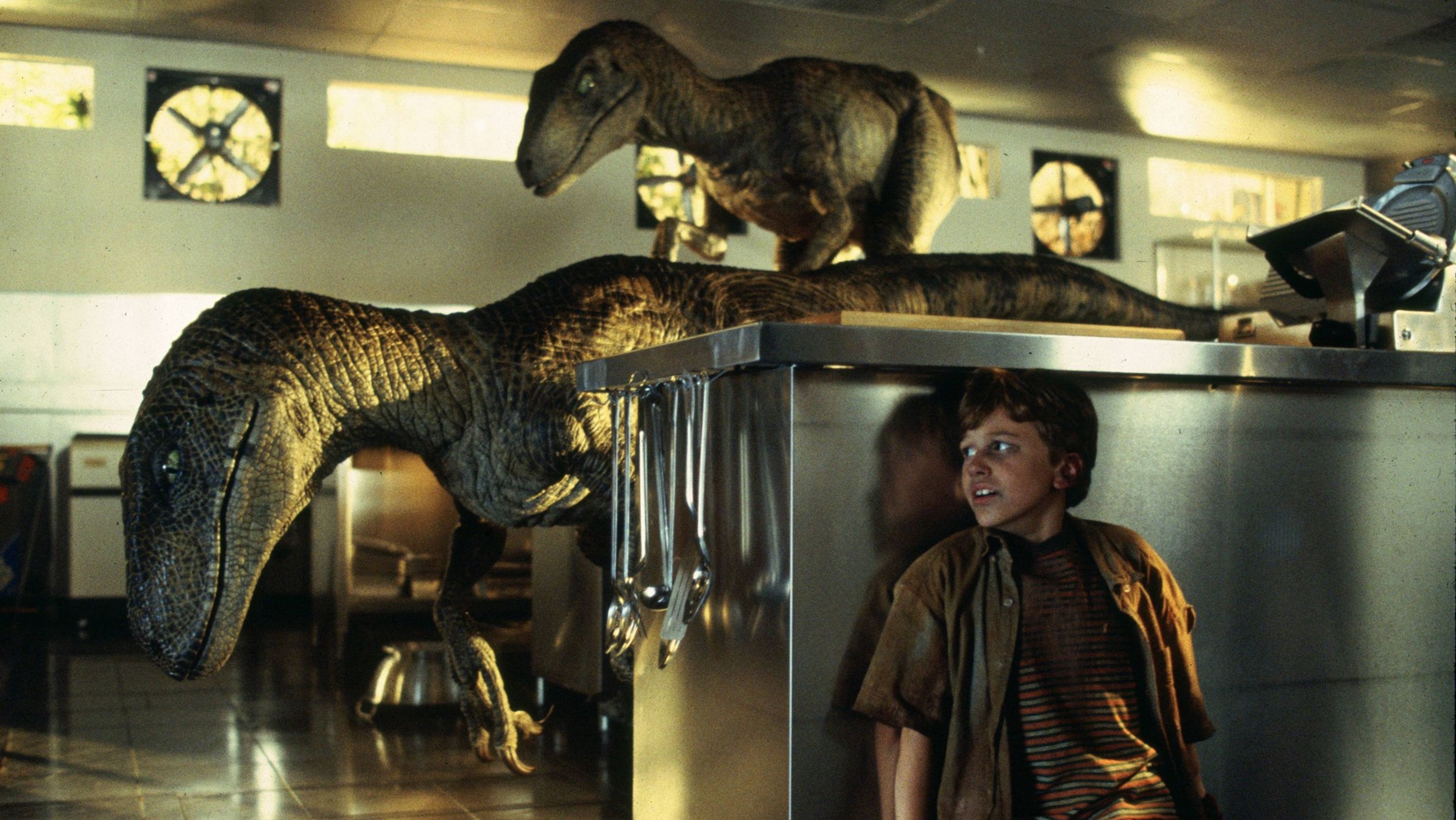 Jurassic Park - Escena velocirraptores