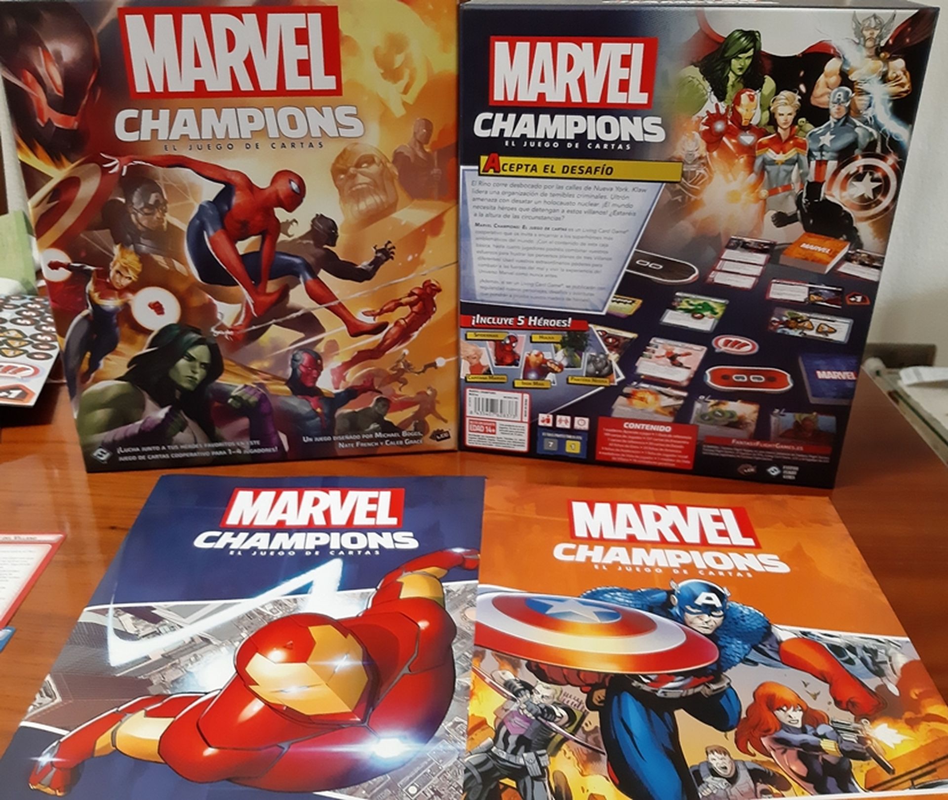 Marvel Champions - Componentes del juego de cartas