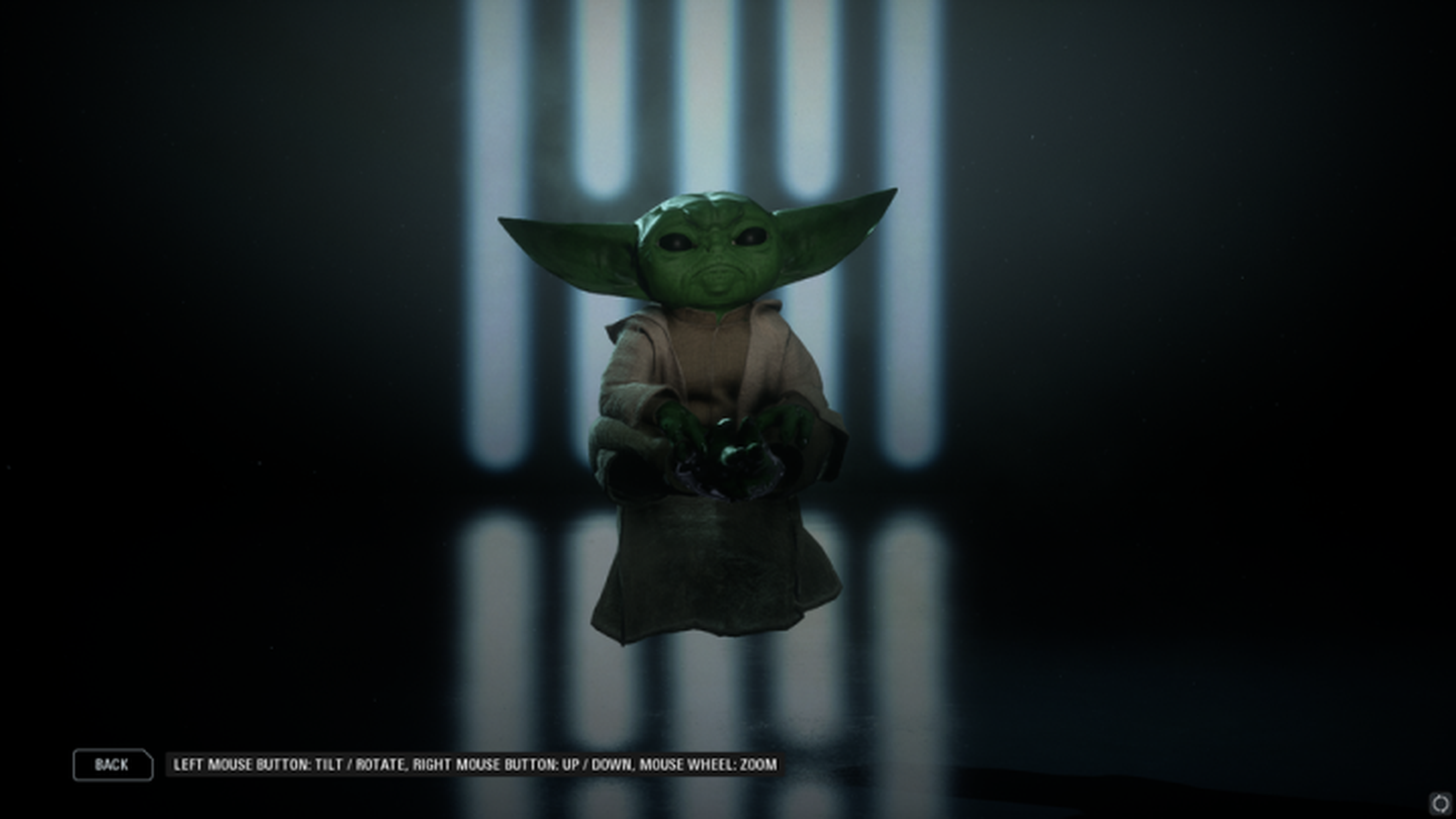 Mini Yoda en Battlefront II