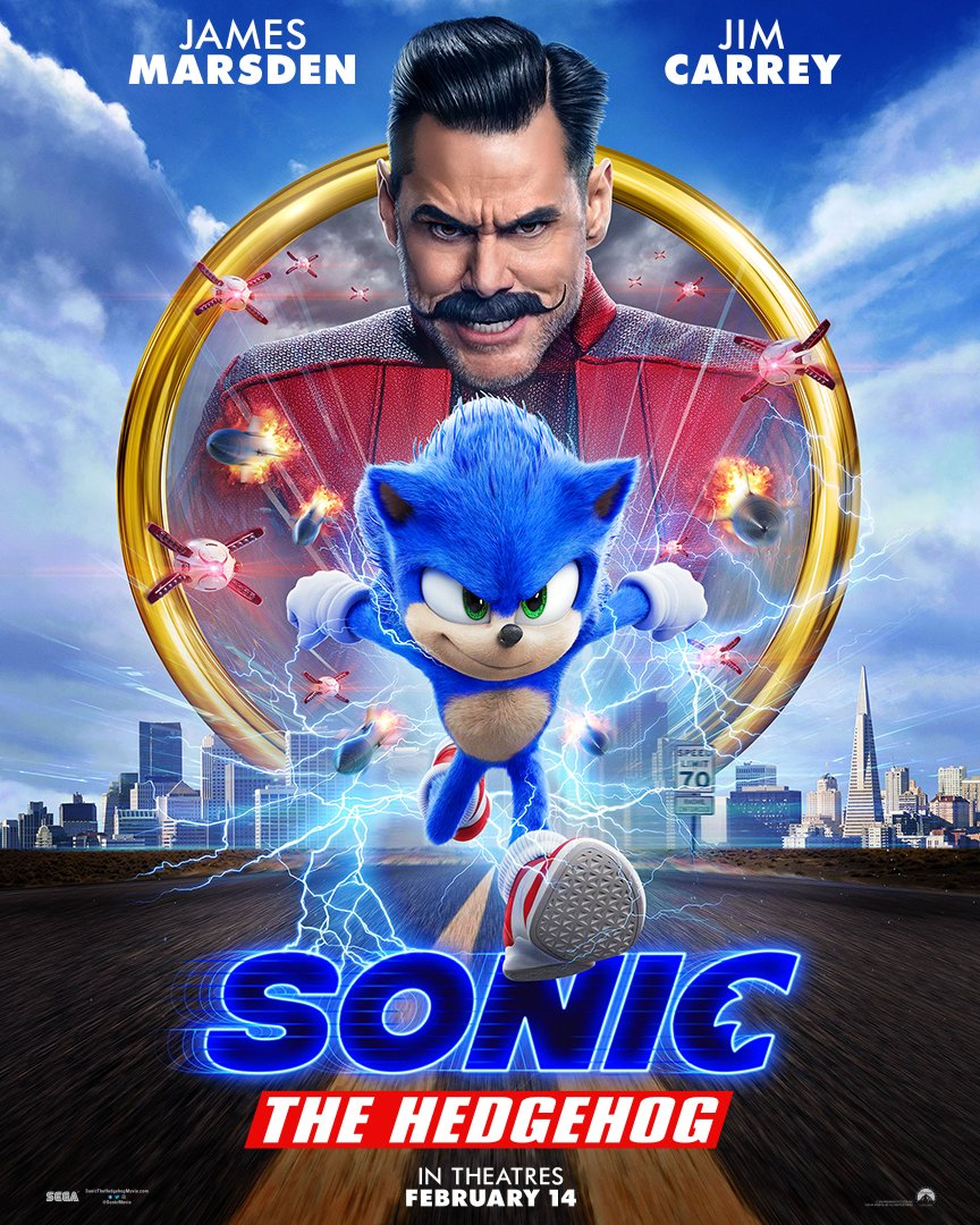 Nuevo póster Sonic The Hedgehog