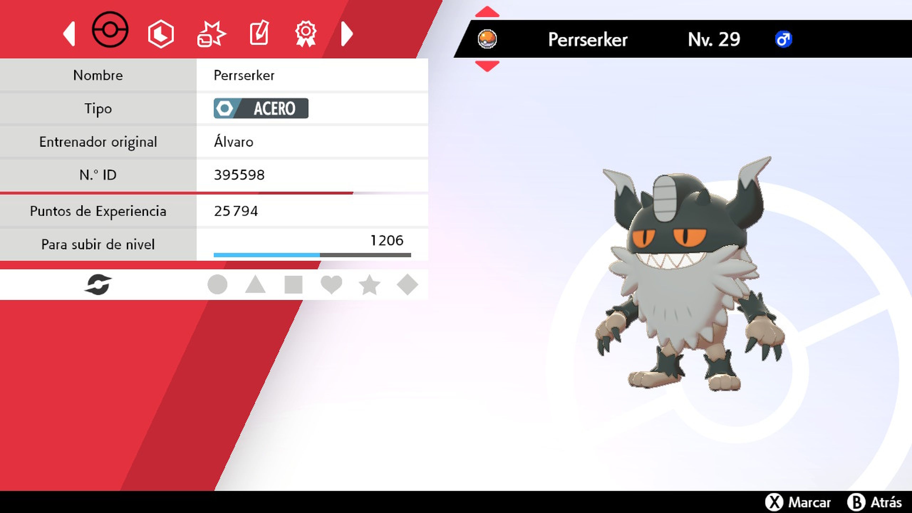 Perrserker - Pokémon Espada y Escudo