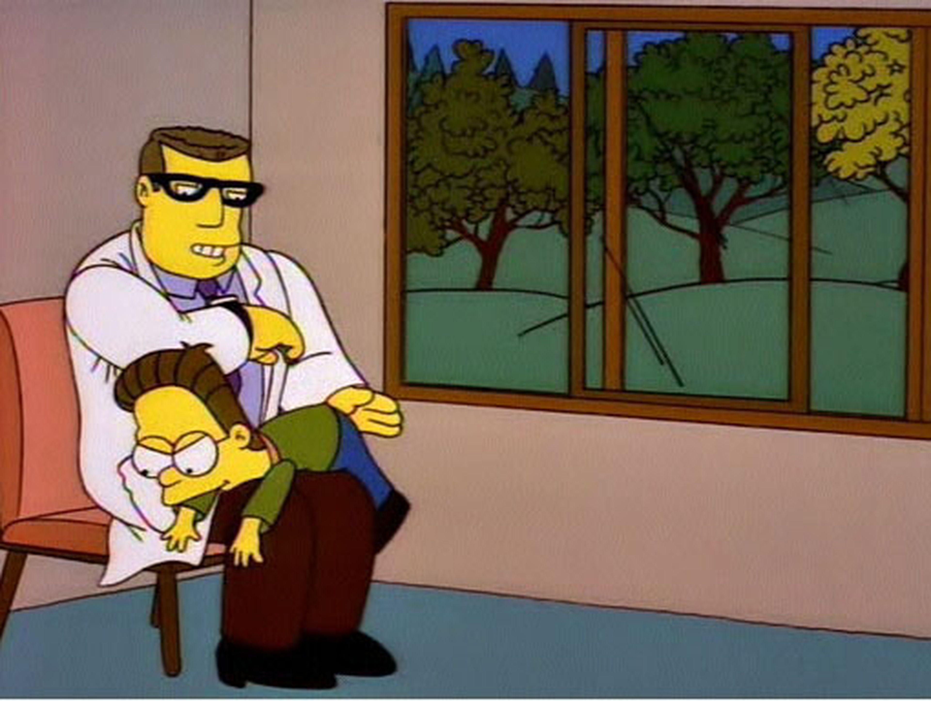 Los Simpson - Ned Flanders de pequeño