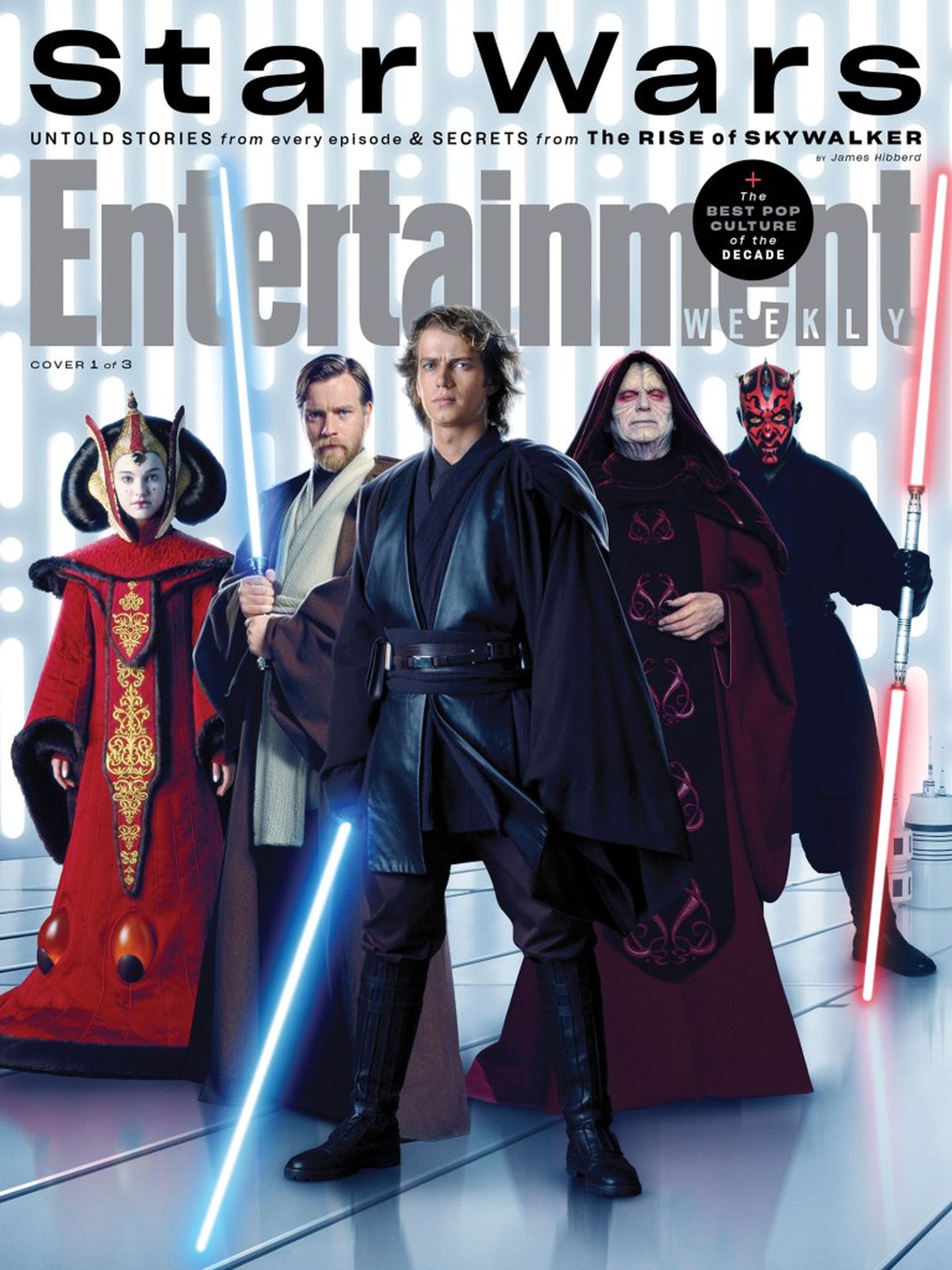 Star Wars Saga Skywalker - Portadas Entertainment Weekly