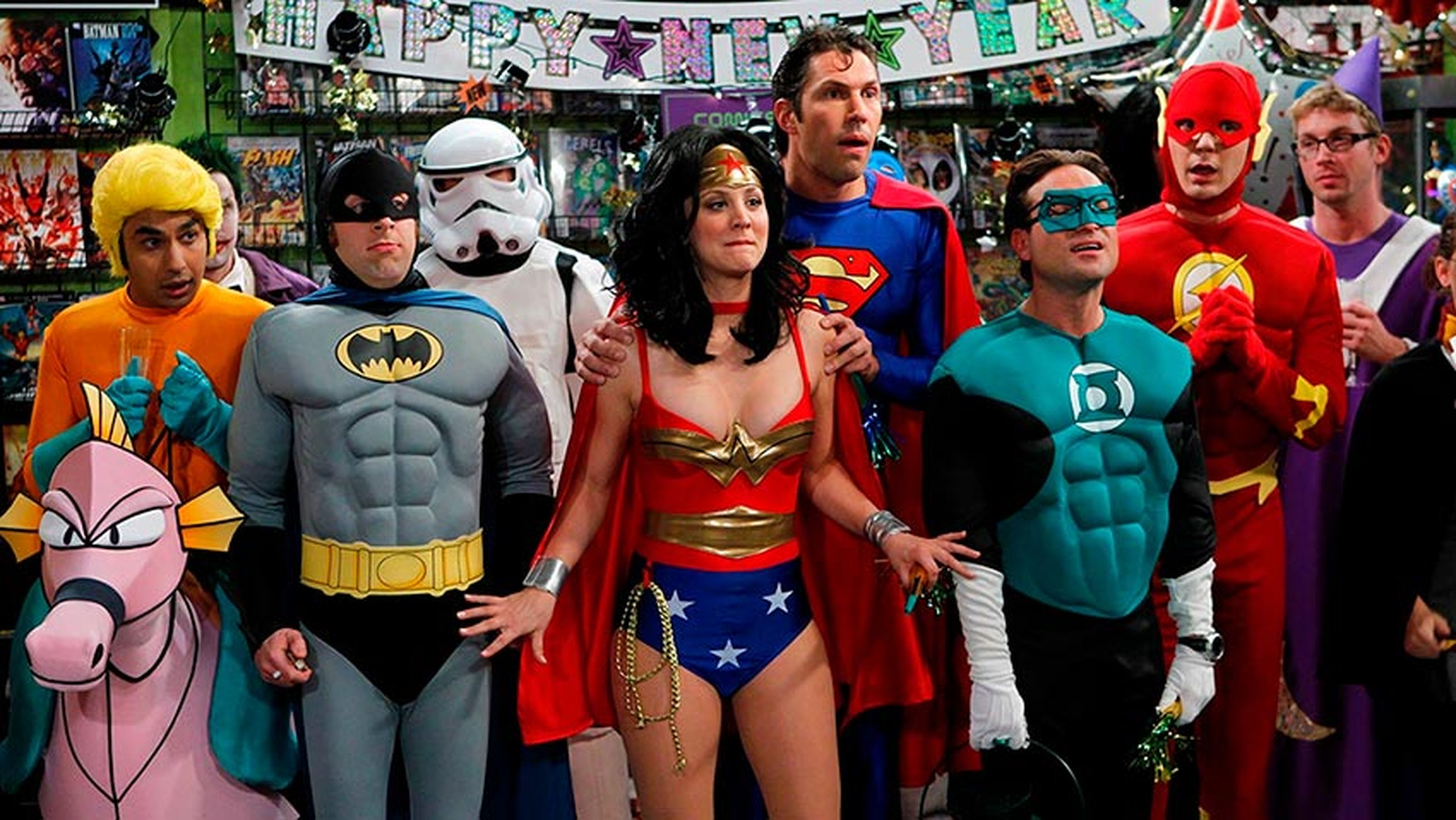 The Big Bang Theory cosplay superhéroes