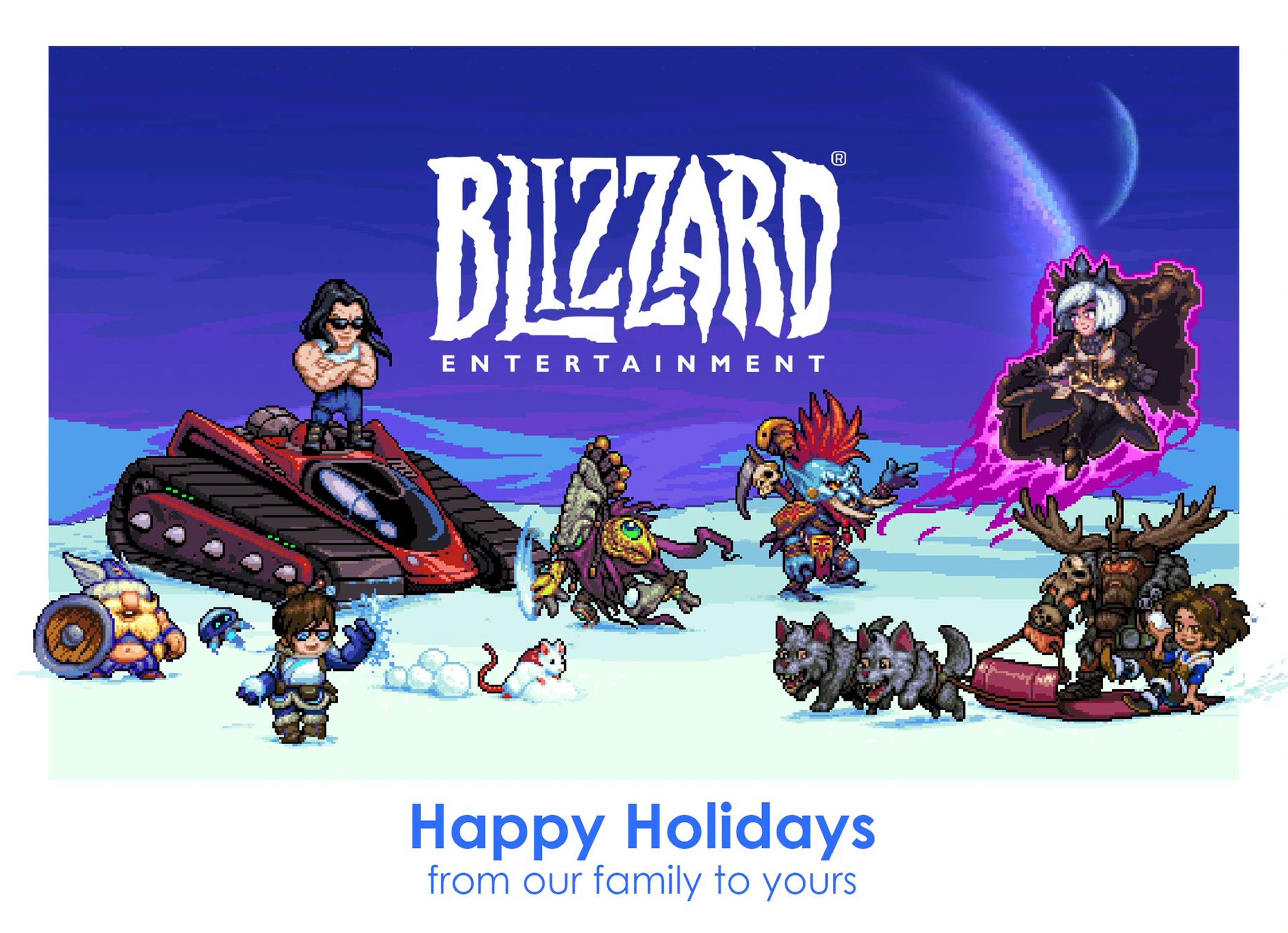 Blizzard felicitacion
