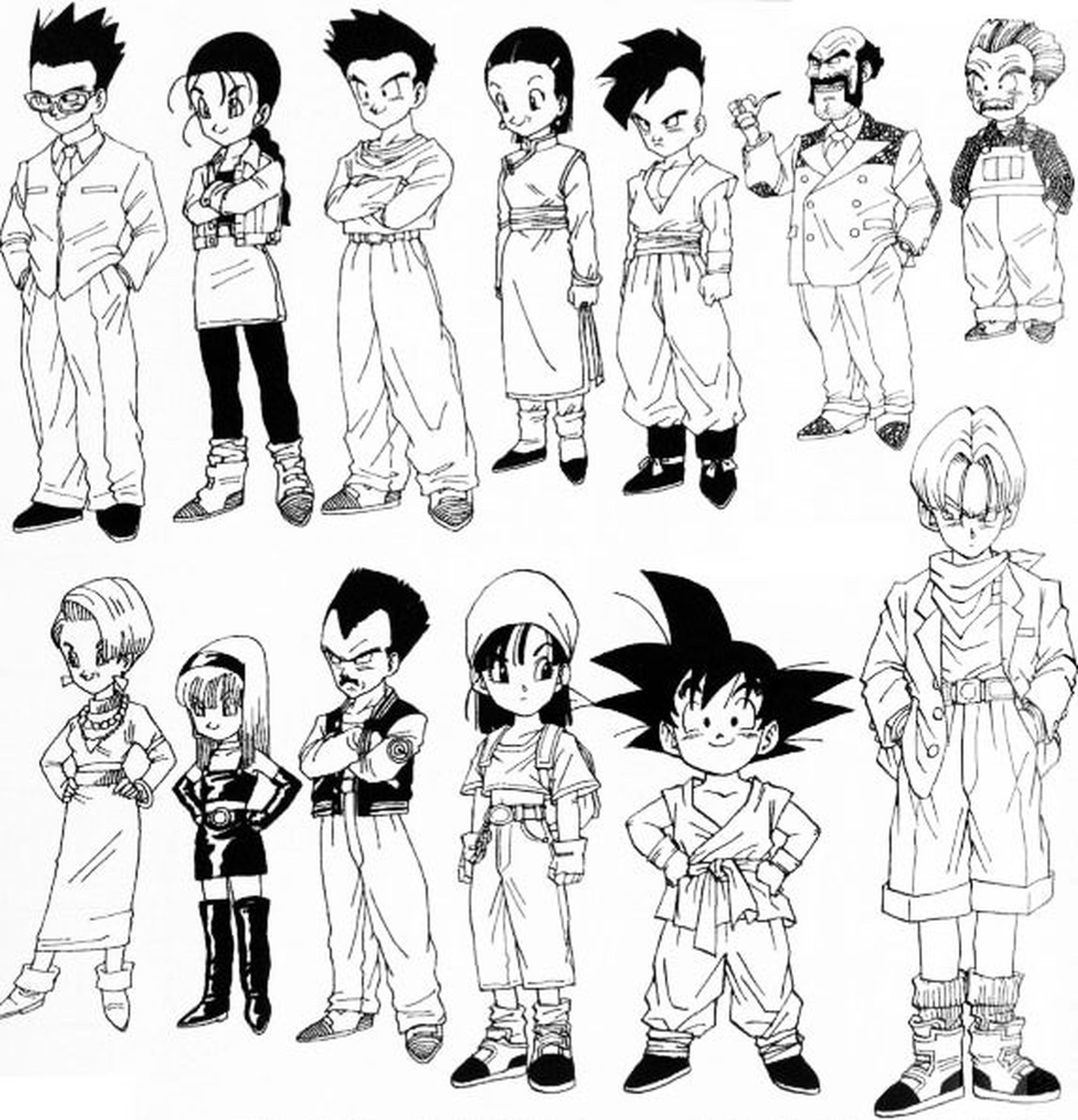 Los diseños de Akira Toriyama en Dragon Ball GT