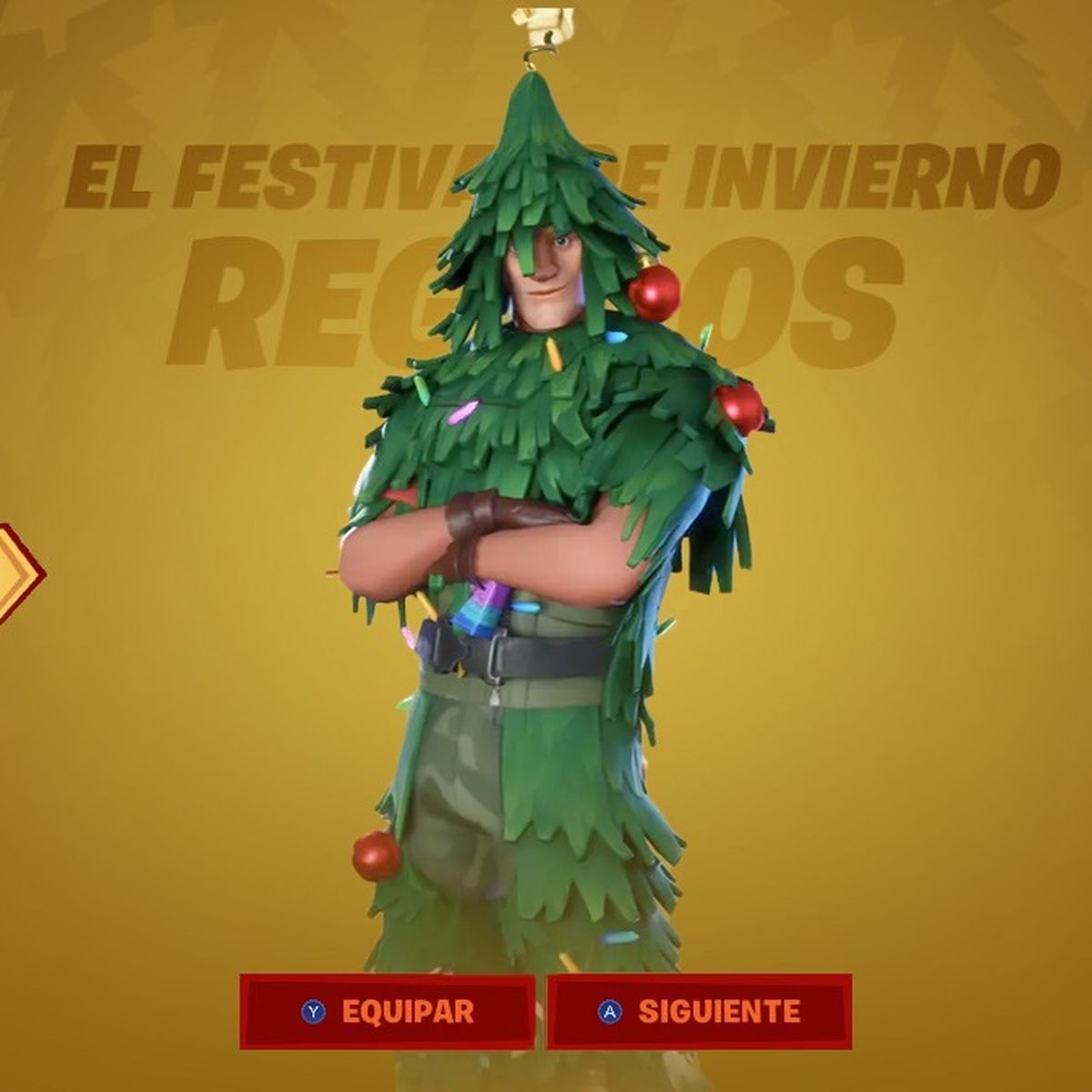 Cómo conseguir la primera skin gratis del Festival de Invierno en Fortnite  (Teniente Navideño)