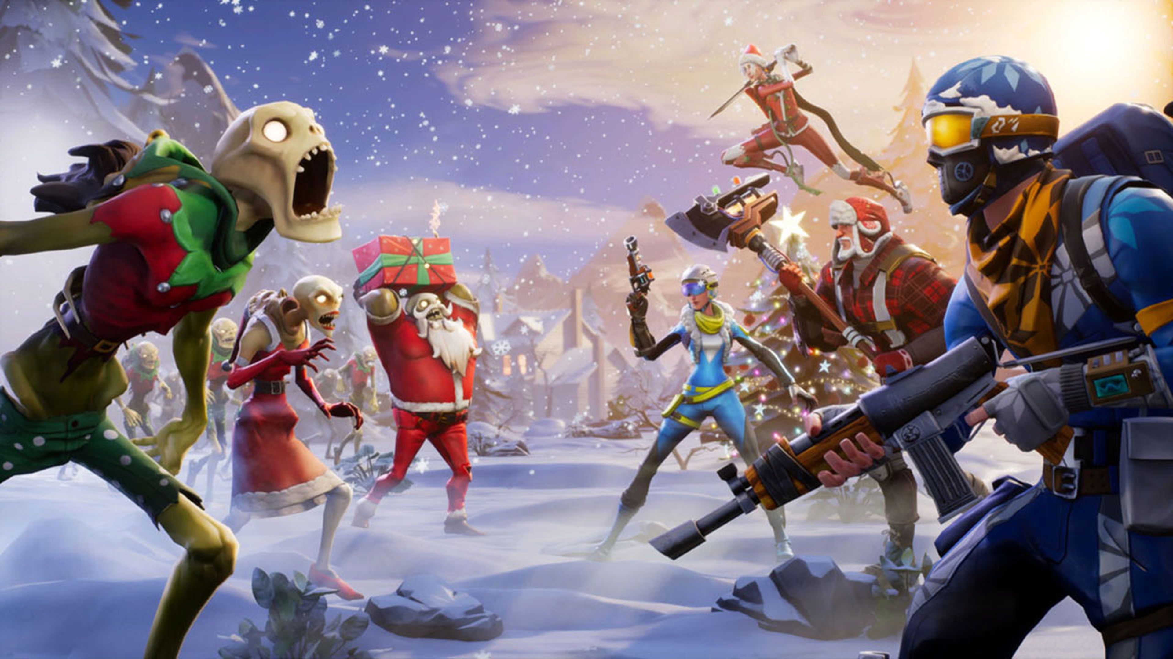 🎄Todos los *REGALOS* de Navidad en Fortnite: battle royale 🎄 (Desafíos de  Navidad) 