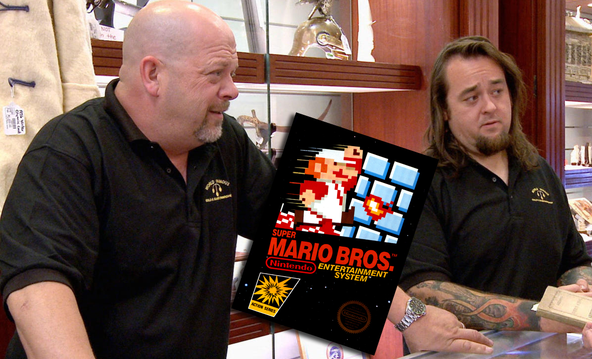 Pawn stars best sale super mario bros