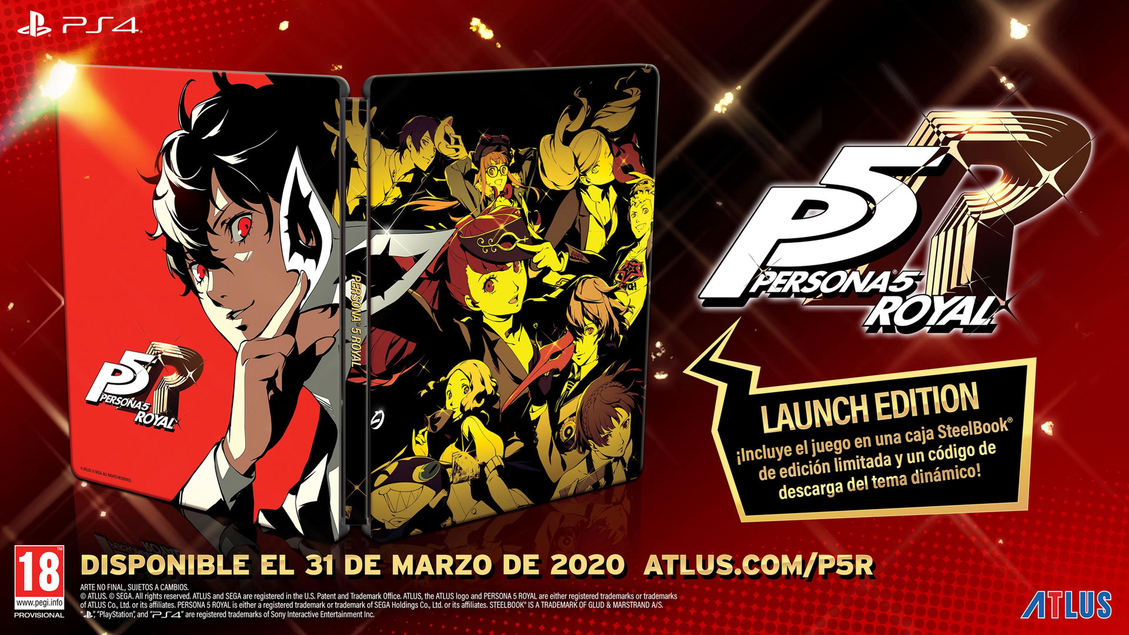 Persona 5 Royal Edición Launch Edition