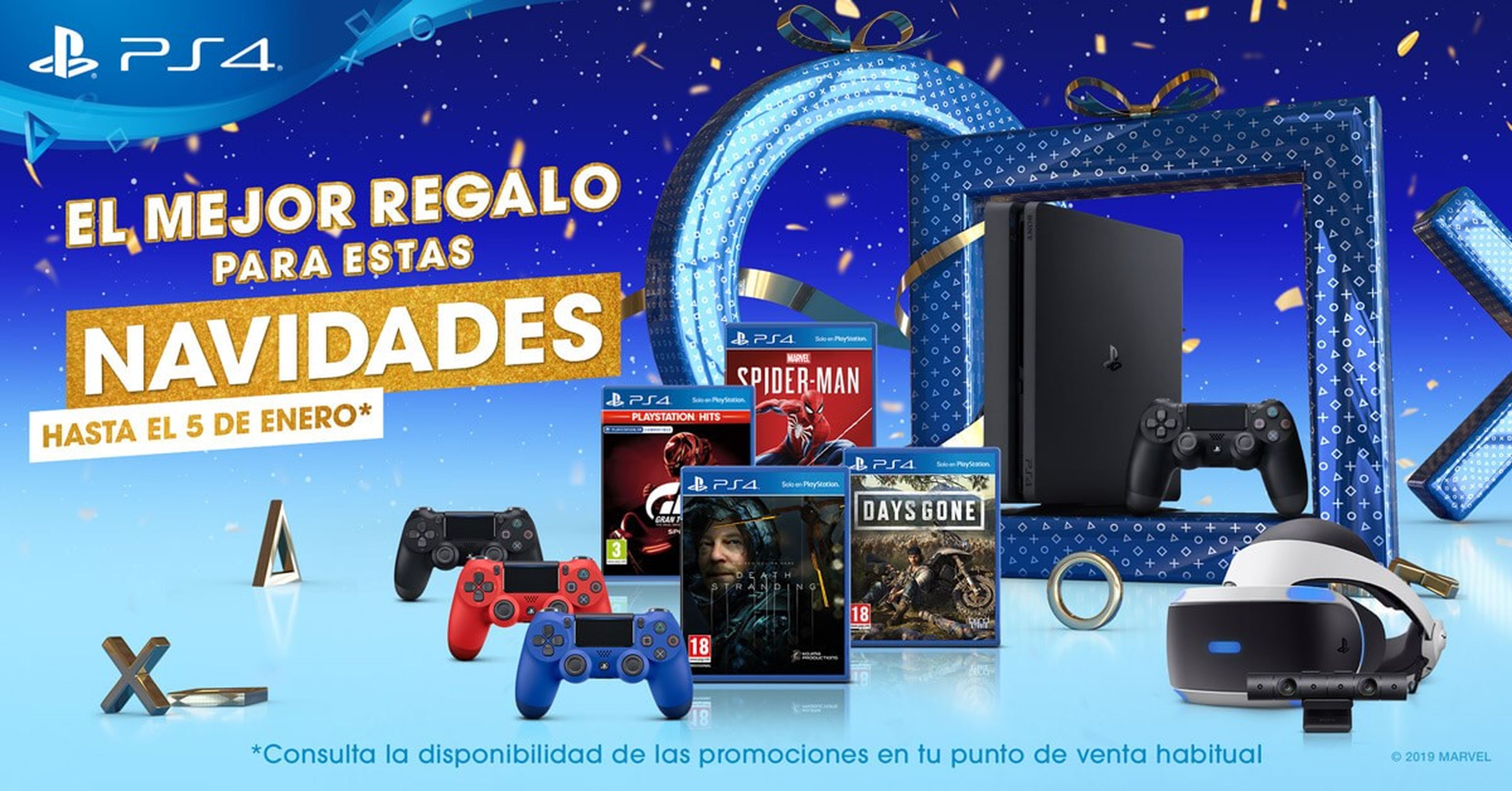 Ofertas de Navidad de PlayStation en PS Store y tiendas habituales