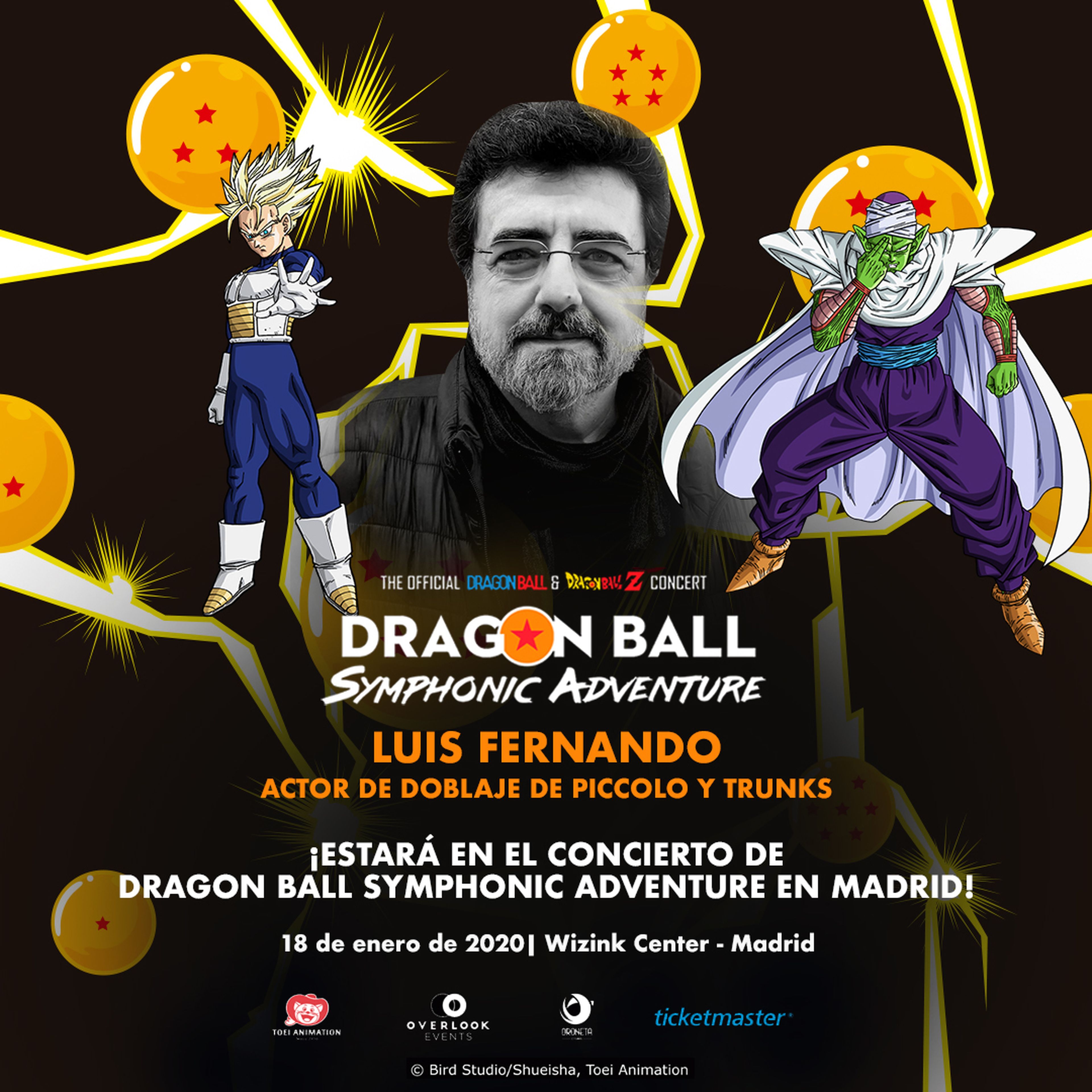 El concierto sinfónico de Dragon Ball