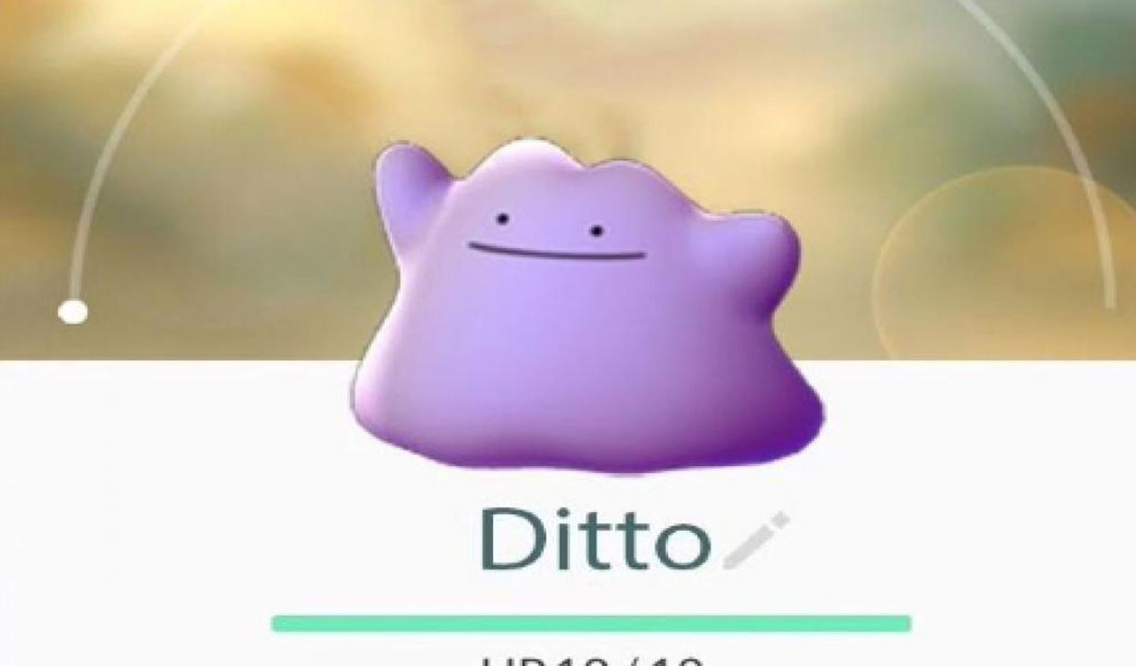 Ditto Pokémon GO