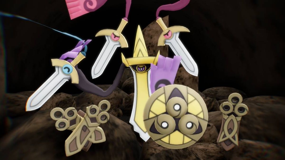 Cómo evolucionar a Doublade en Aegislash en Pokémon Espada y Escudo