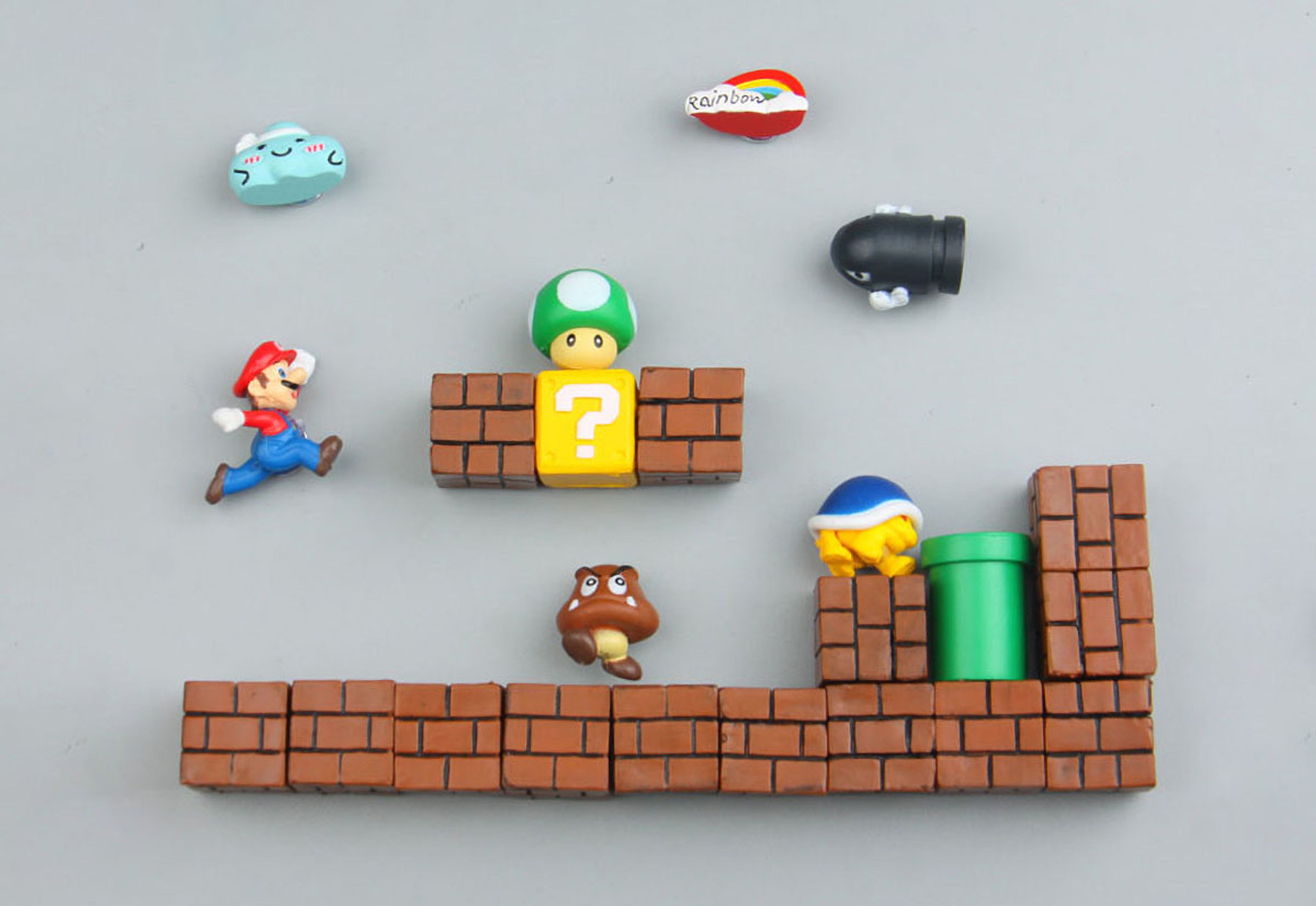 Imanes de Super Mario Bros.