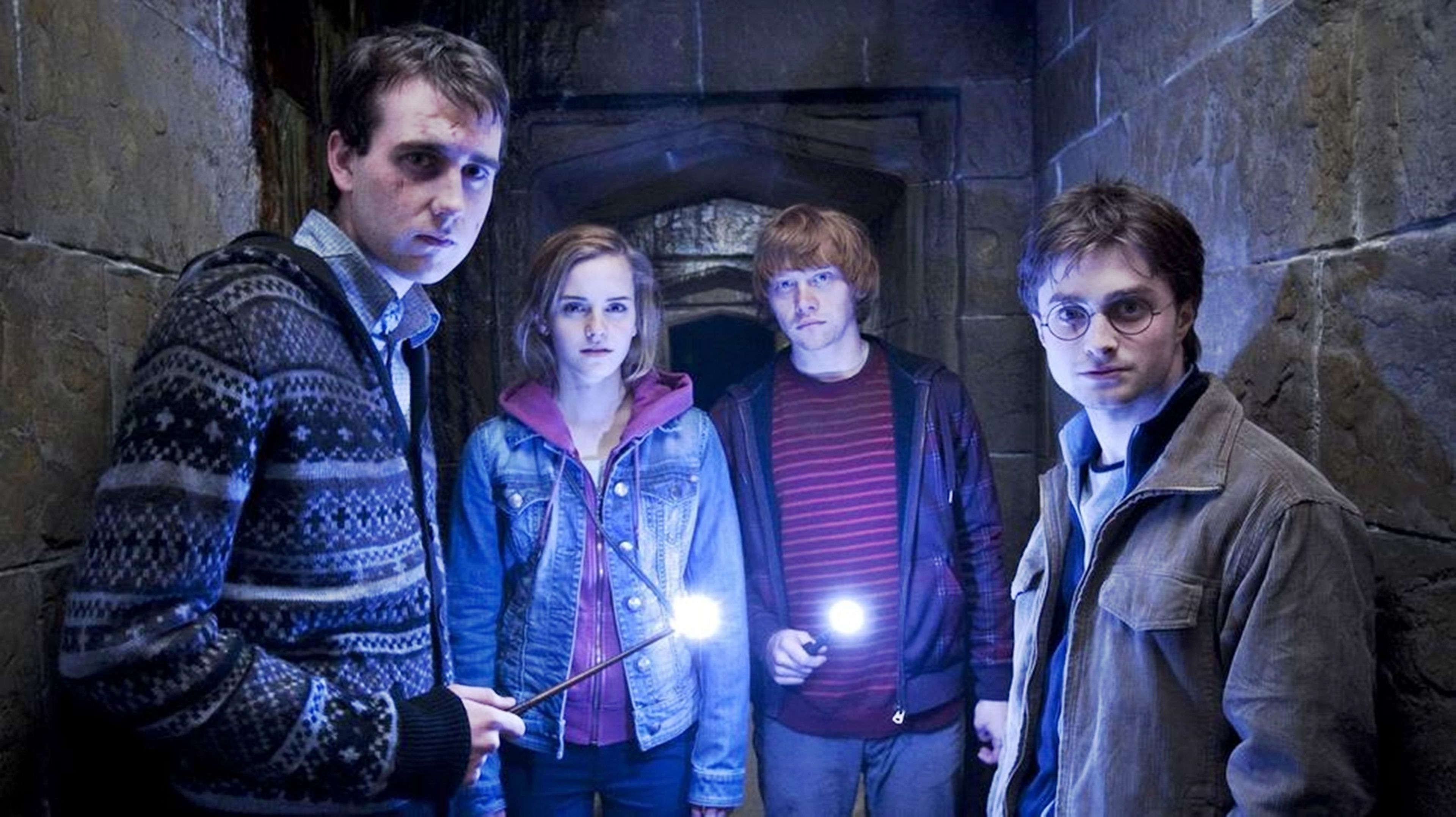 Magia en los pasillos de Hogwarts en Harry Potter