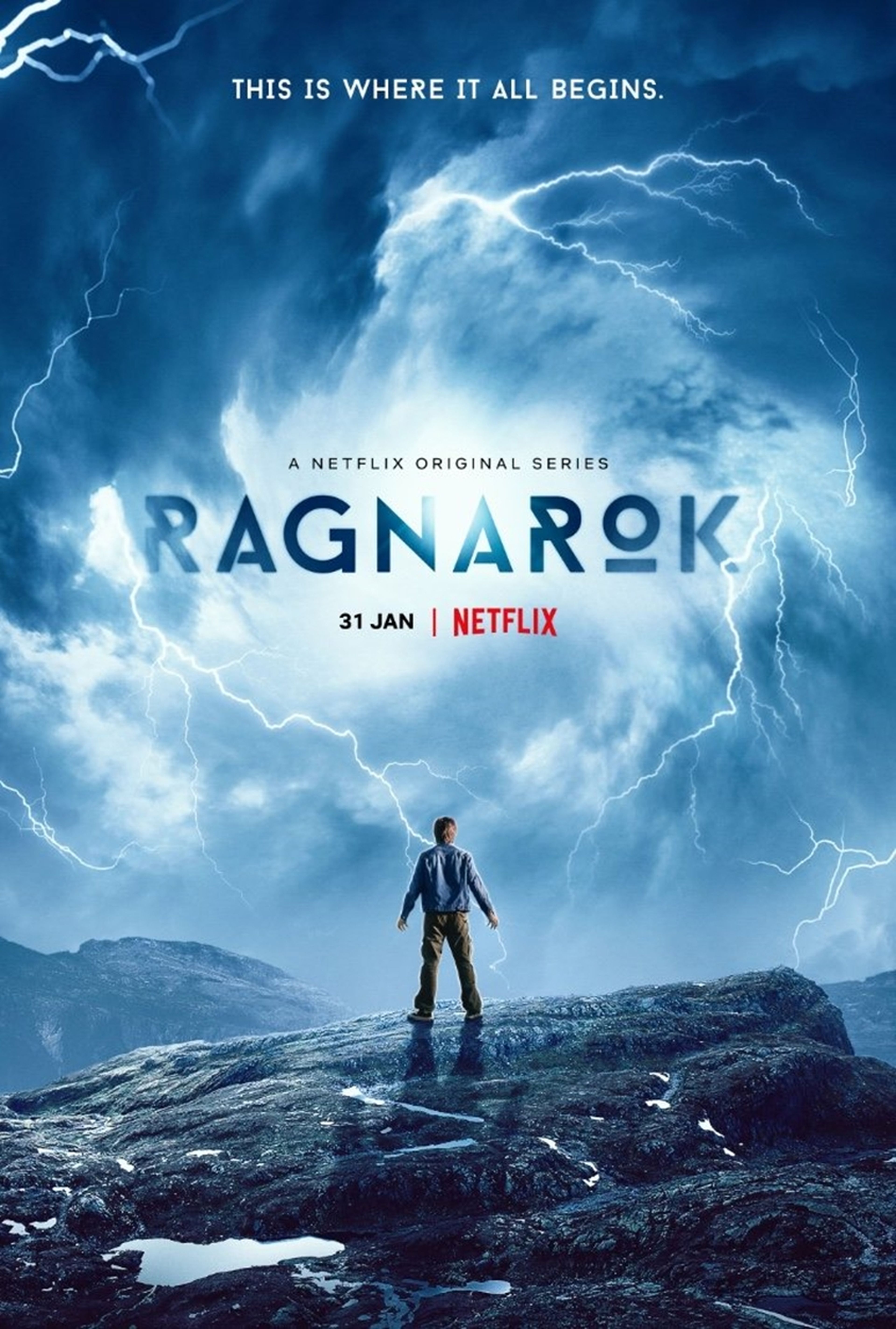 Póster de la serie de Netflix Ragnarok